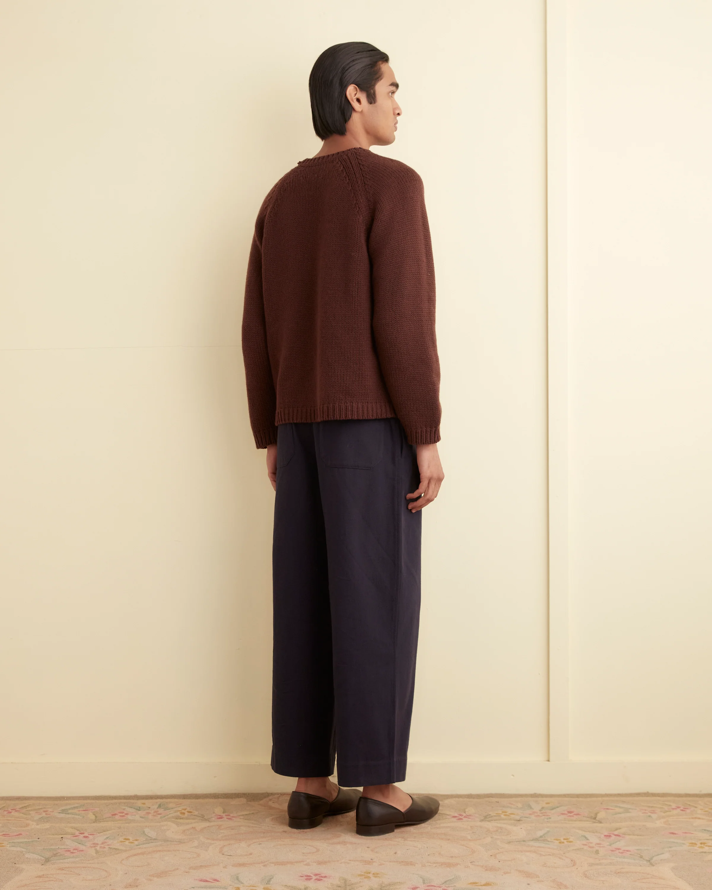 Cashmere Crewneck - Cinnabar - Image 3