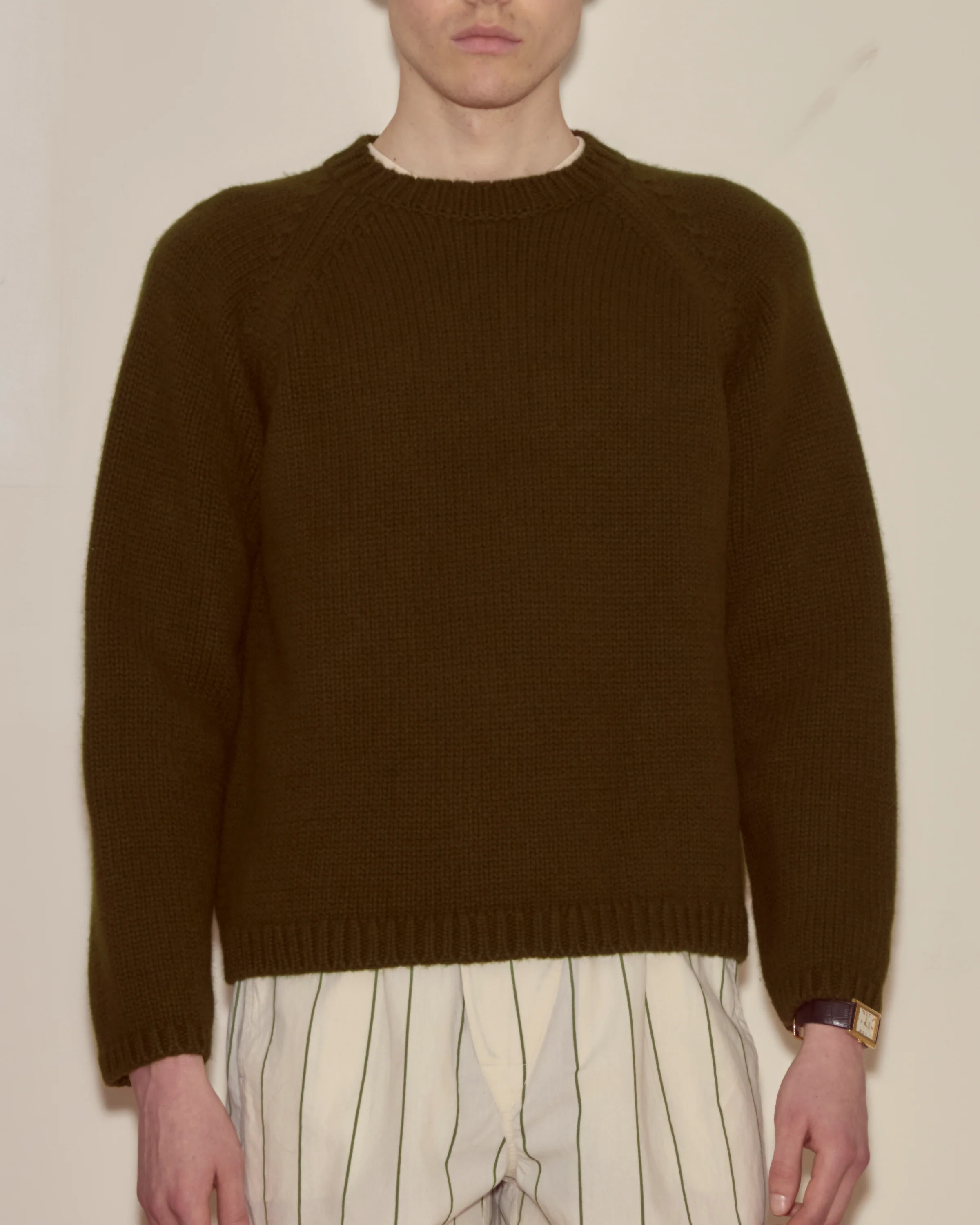 Cashmere Crewneck - Hemlock - Image 2