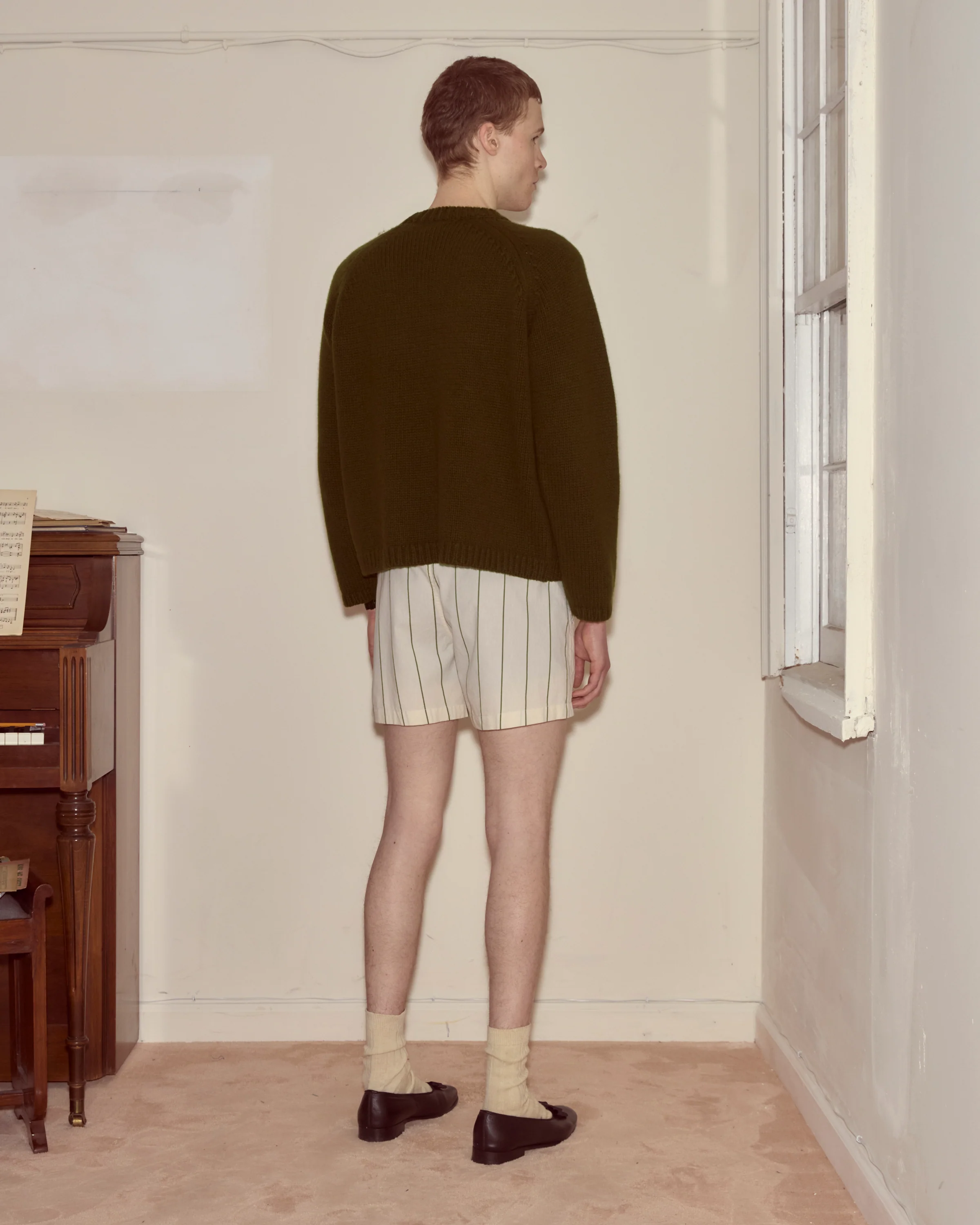 Cashmere Crewneck - Hemlock - Image 3