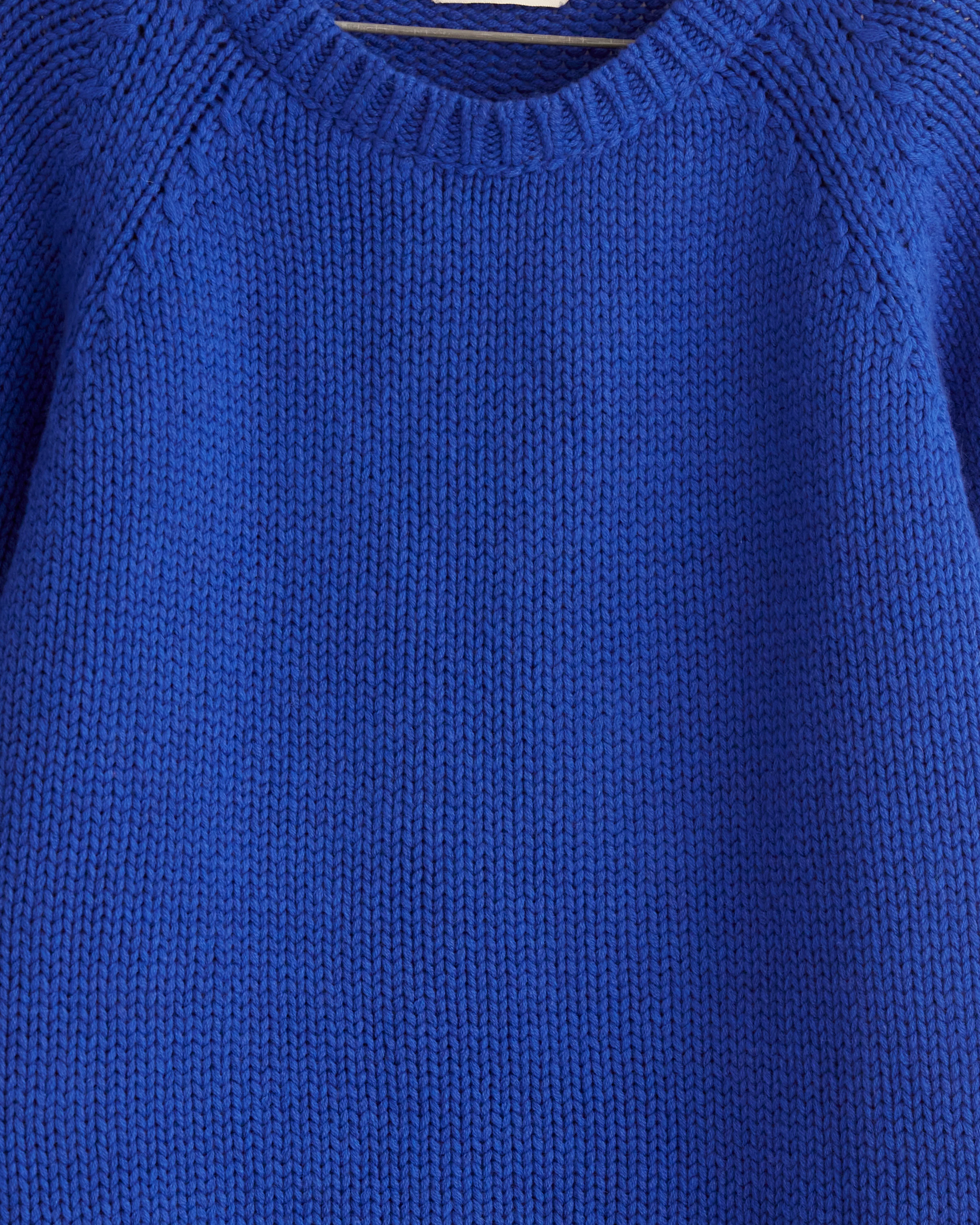 Cashmere Crewneck - Lapis - Image 2