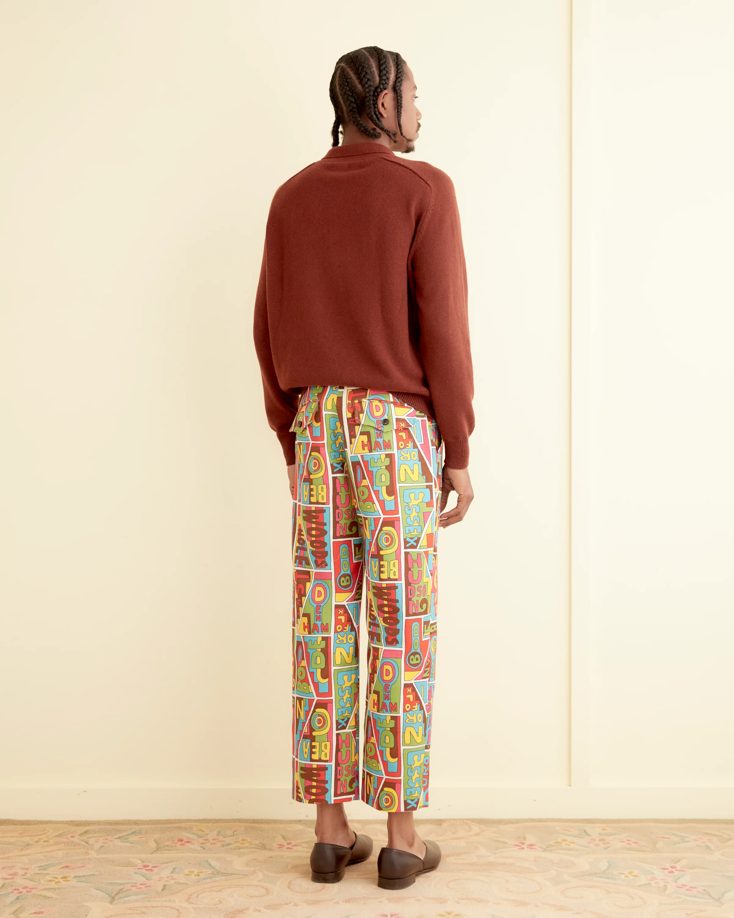 Cashmere Polo - Warm Brown - Image 3
