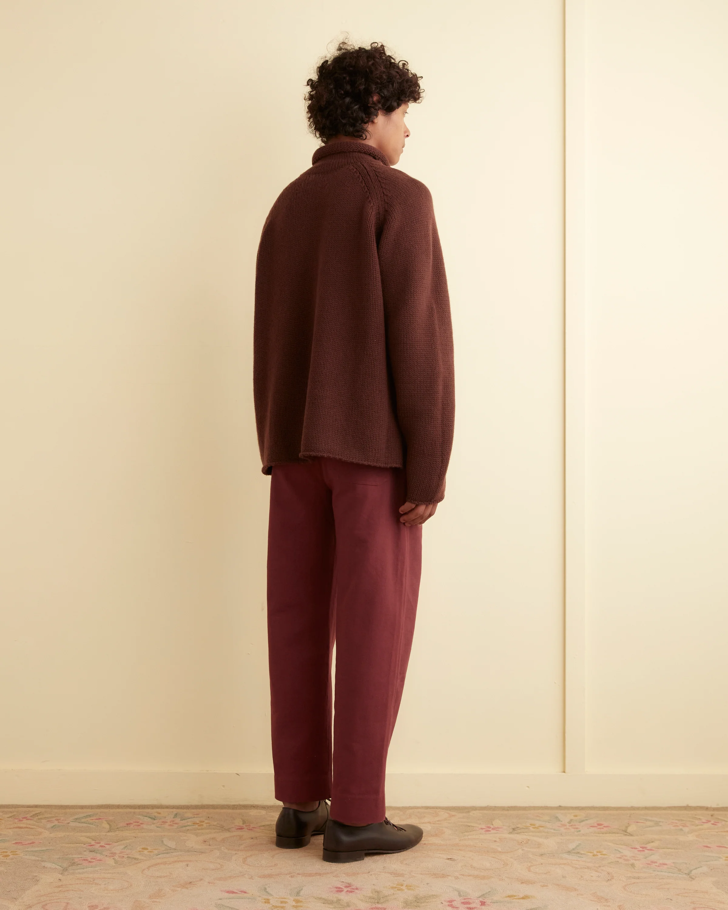 Cashmere Rollneck - Cinnabar - Image 3