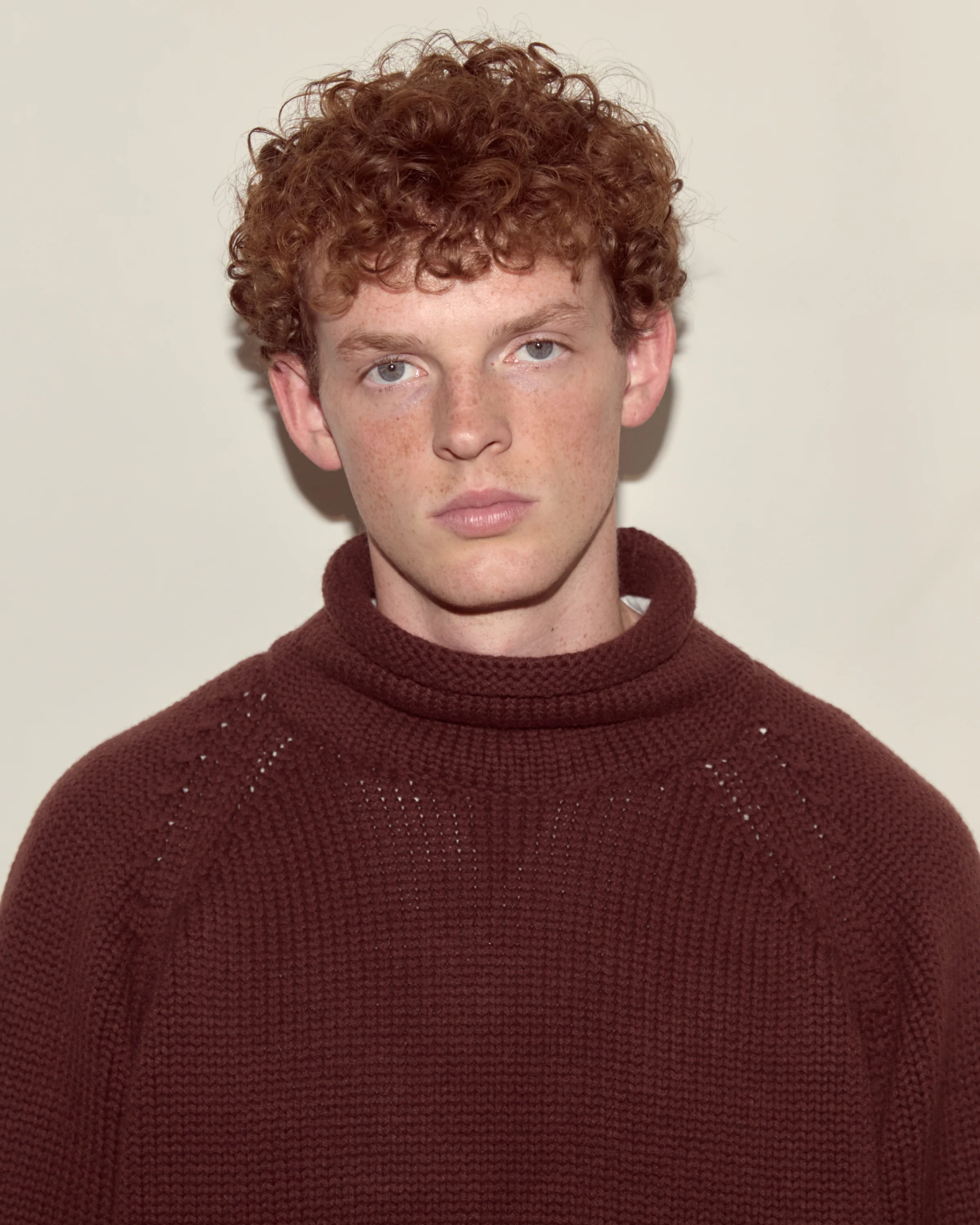 Cashmere Rollneck - Dark Brown - Image 2