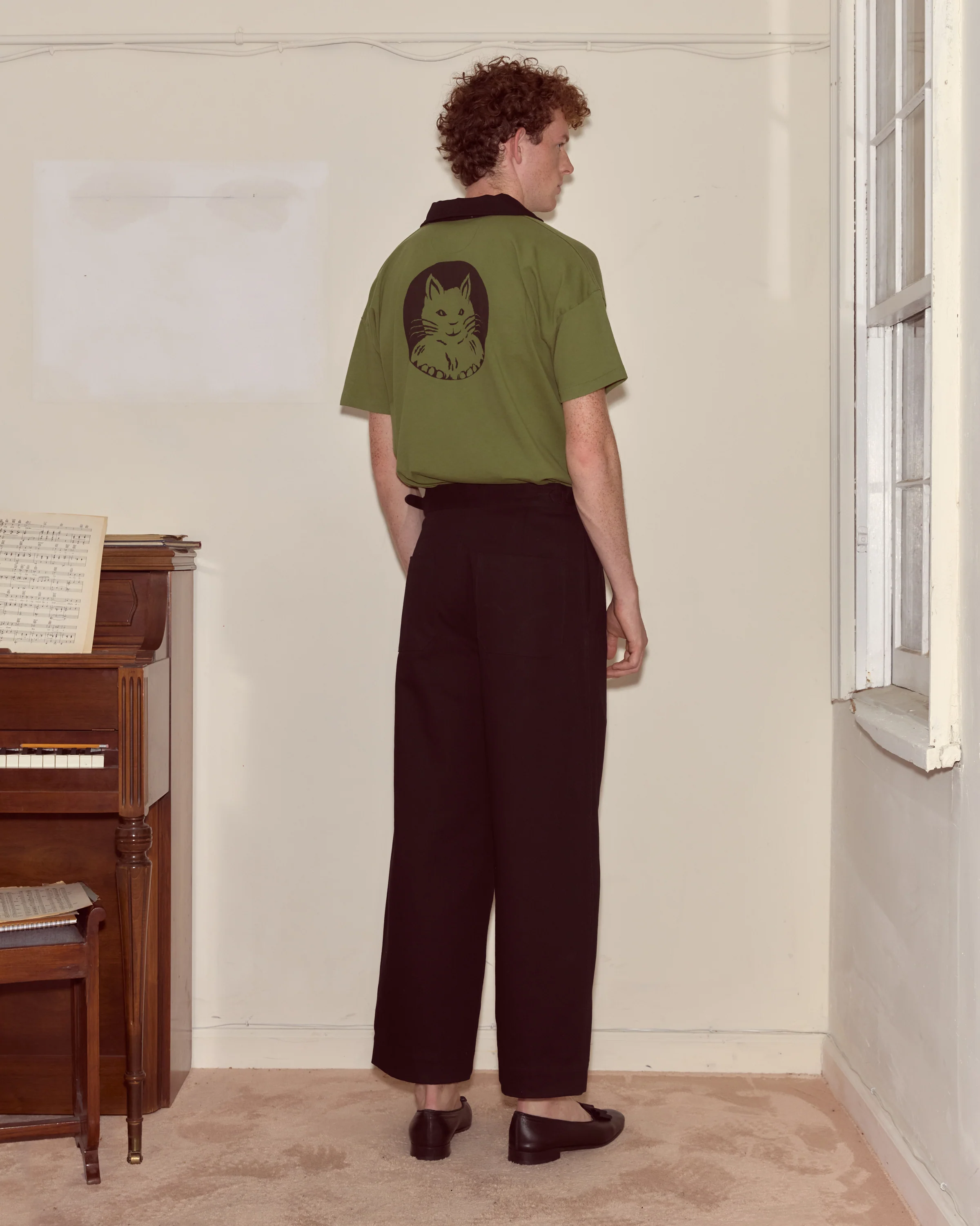 Cat Polo - Green - Image 3