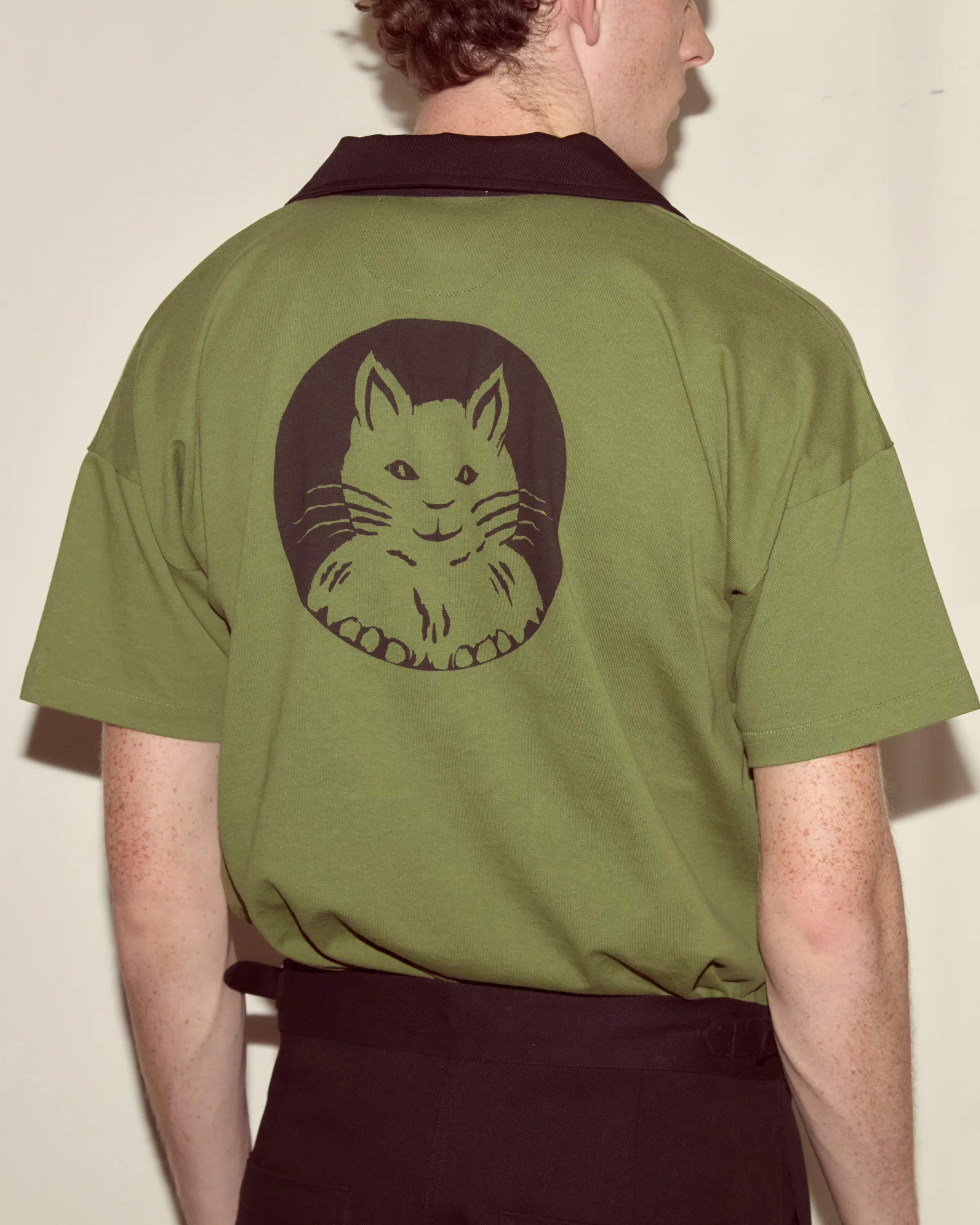 Cat Polo - Green - Image 4
