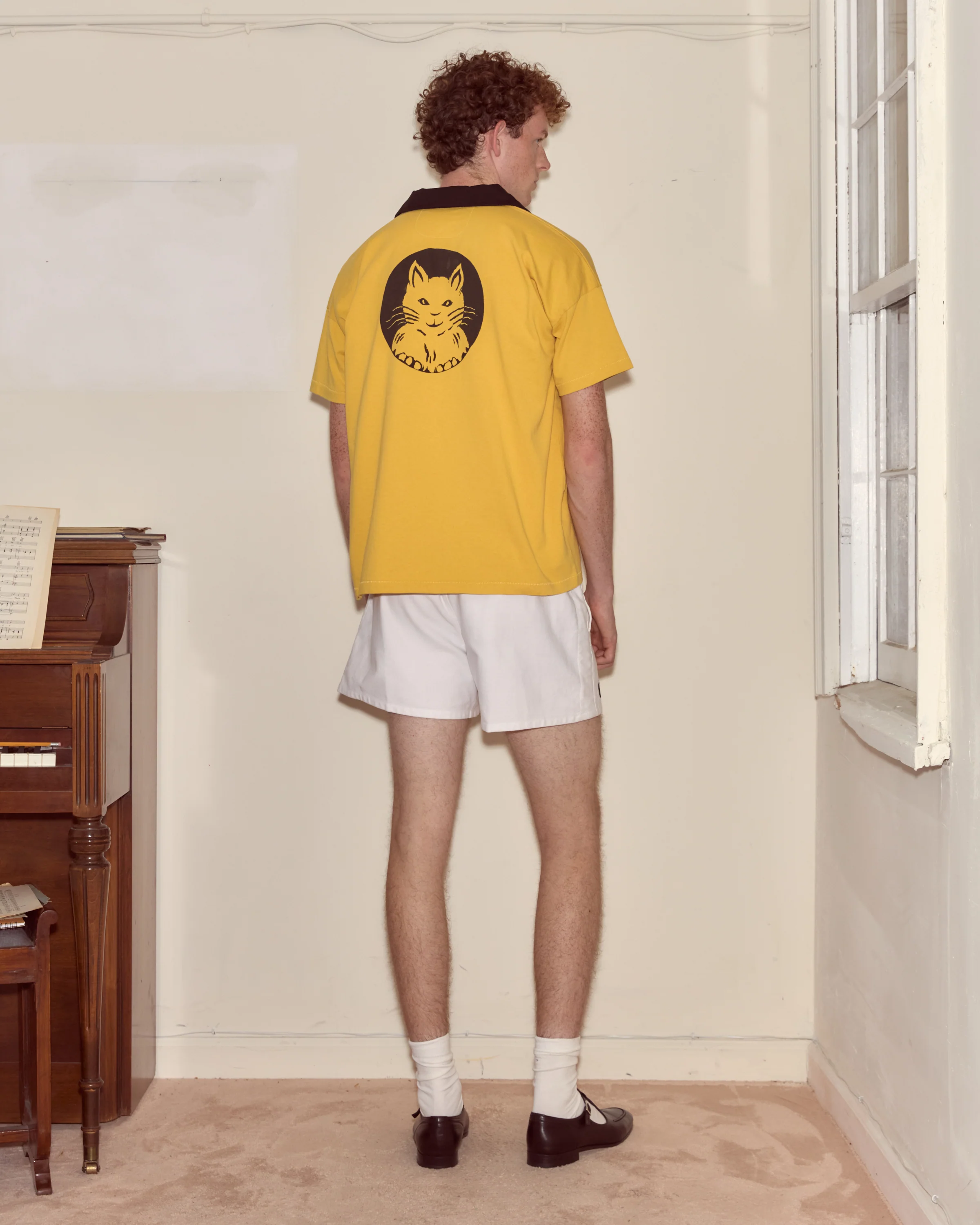 Cat Polo - Yellow - Image 4