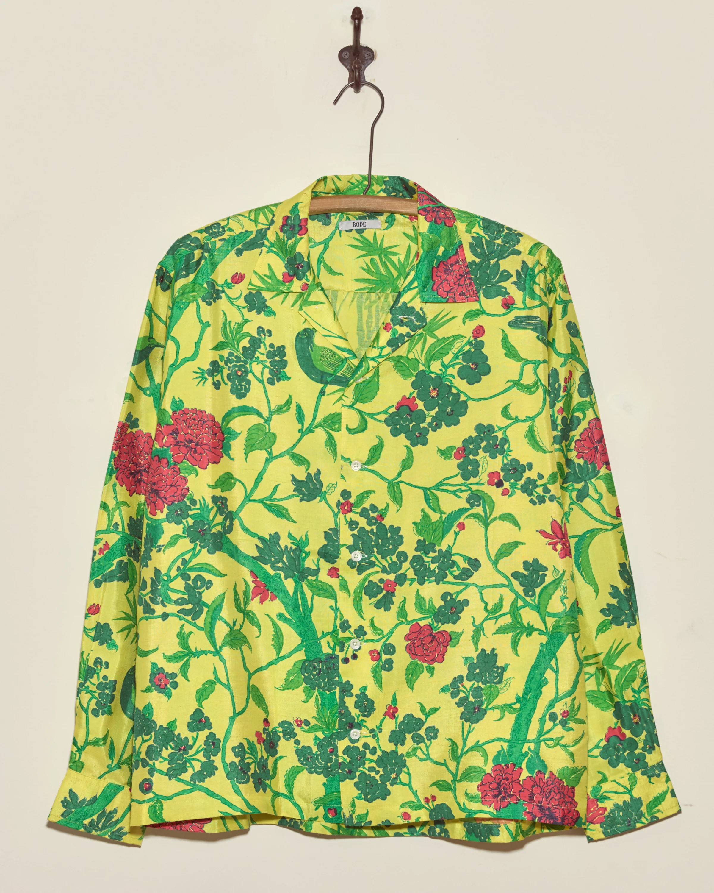 Chartreuse Jungle Shirt - M/L