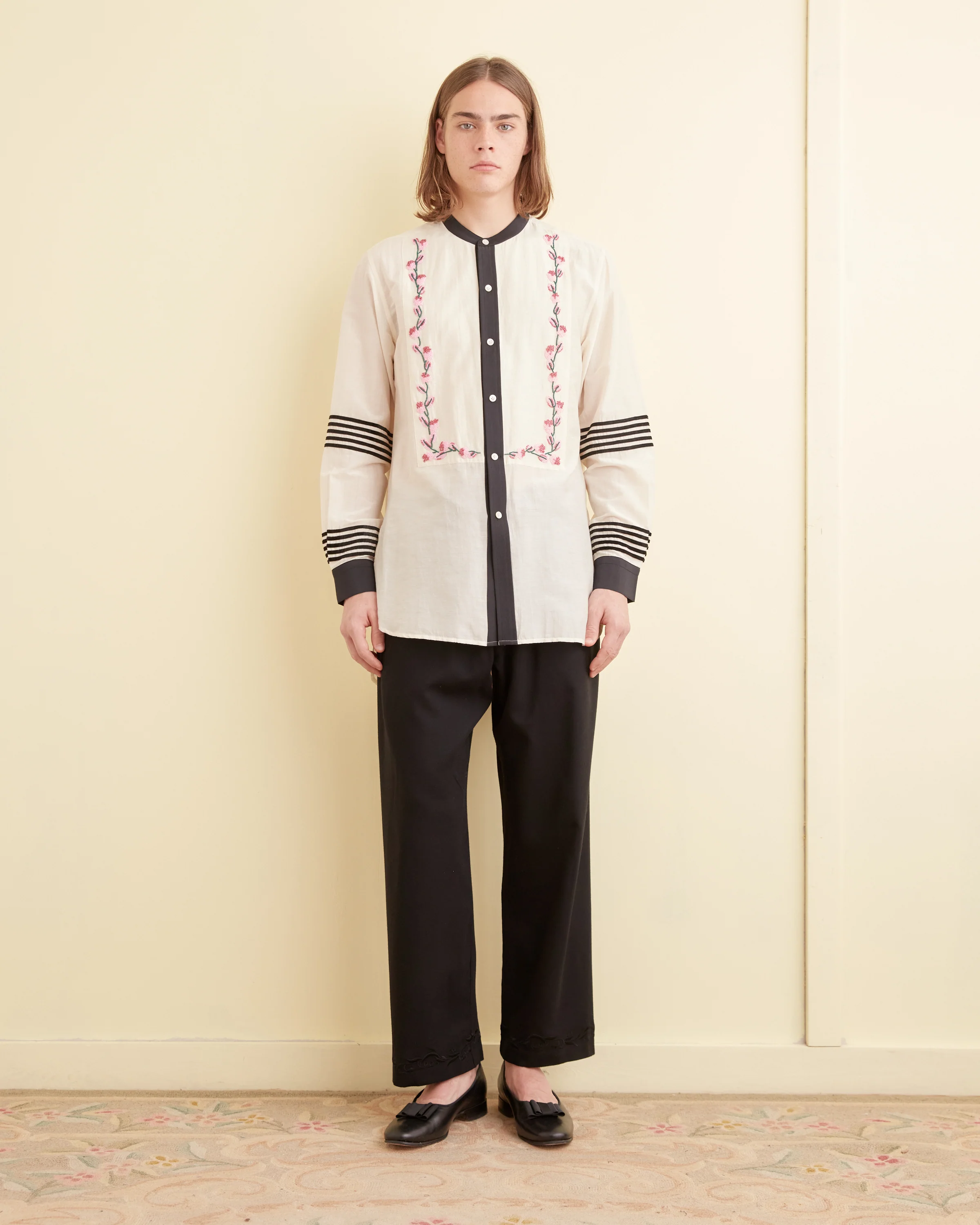 Cherry Blossom Stripe Tunic - Image 2
