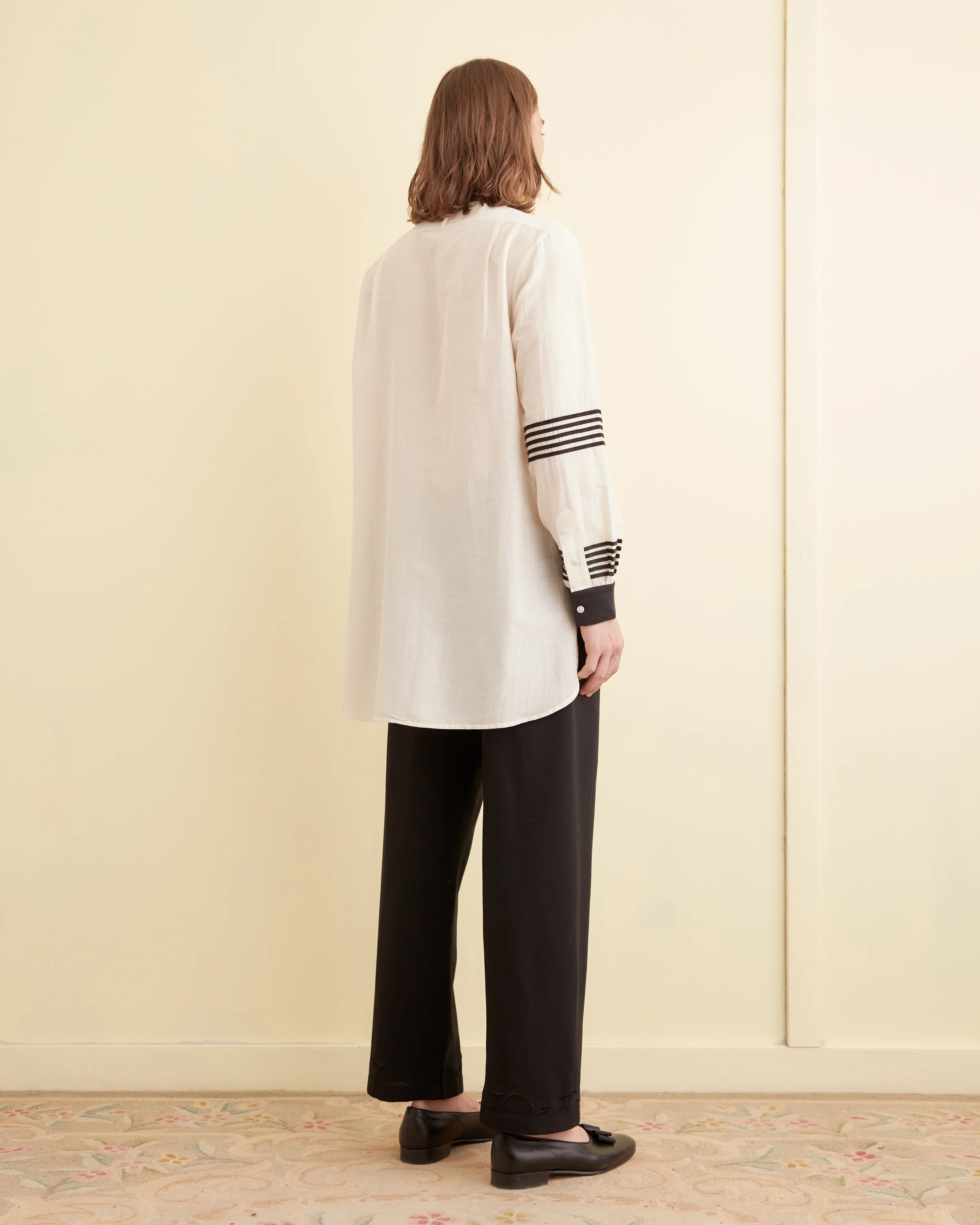 Cherry Blossom Stripe Tunic - Image 3