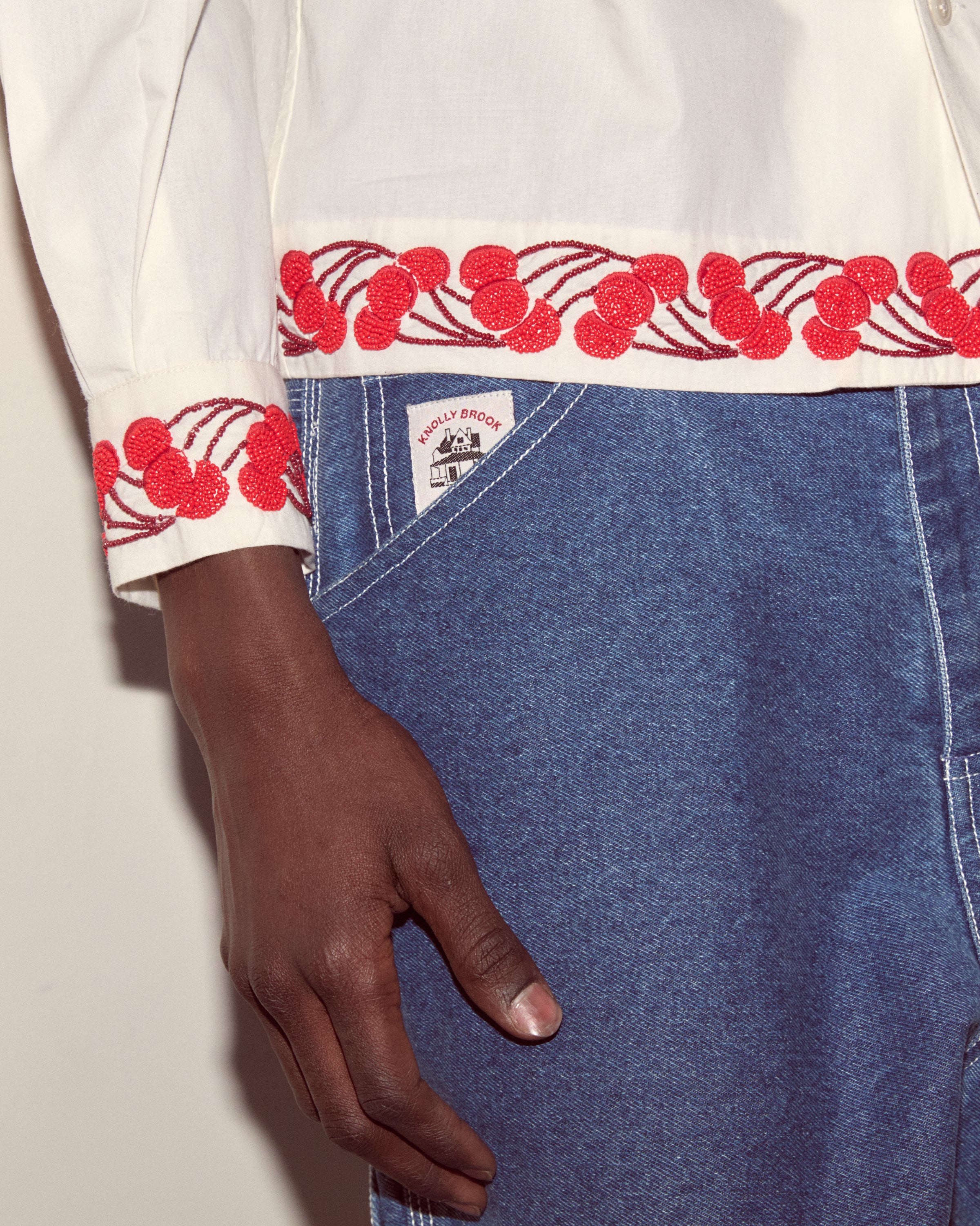 Cherry Lane Beaded Shirt - Image 3