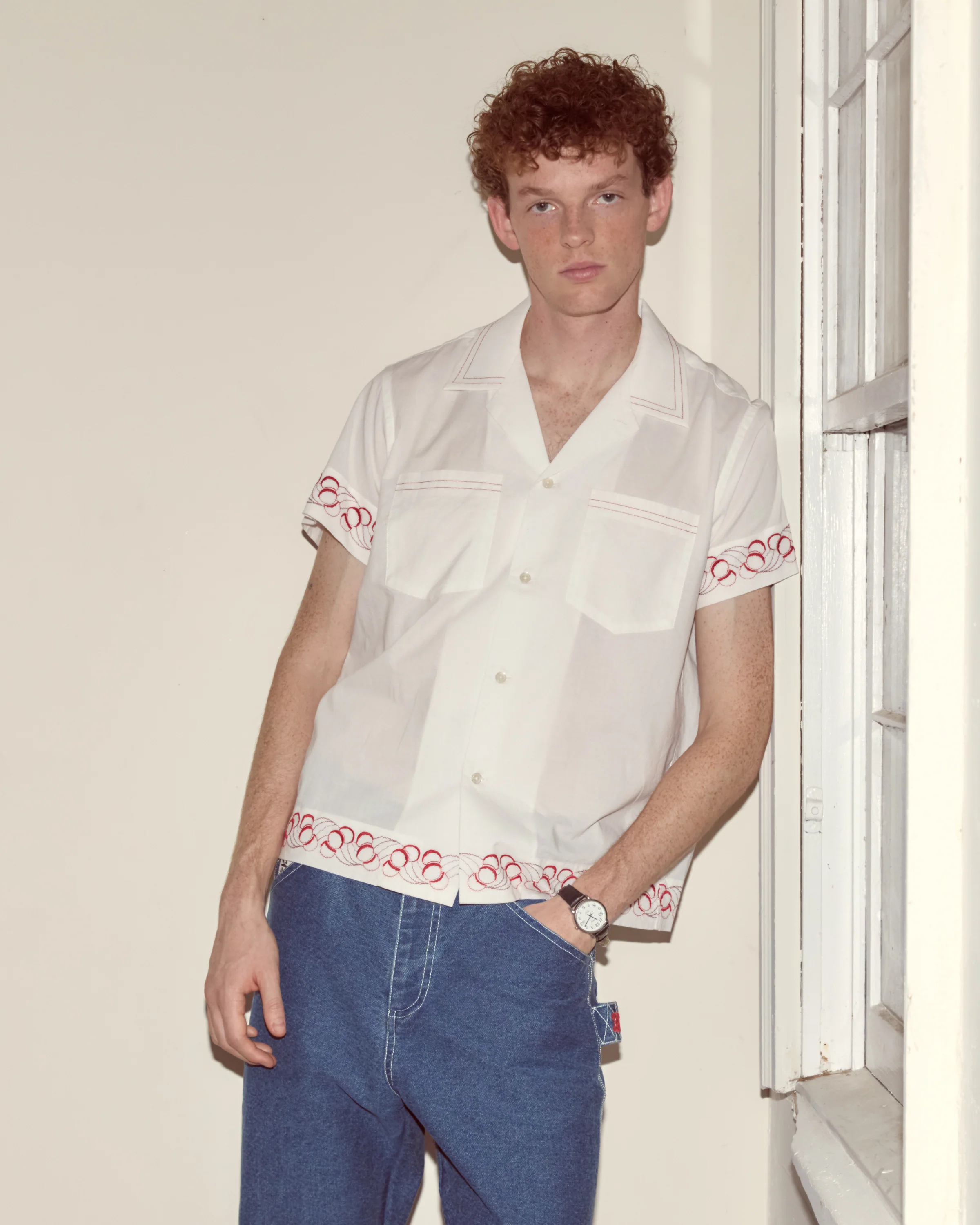 Cherry Lane Embroidered Shirt - Image 2