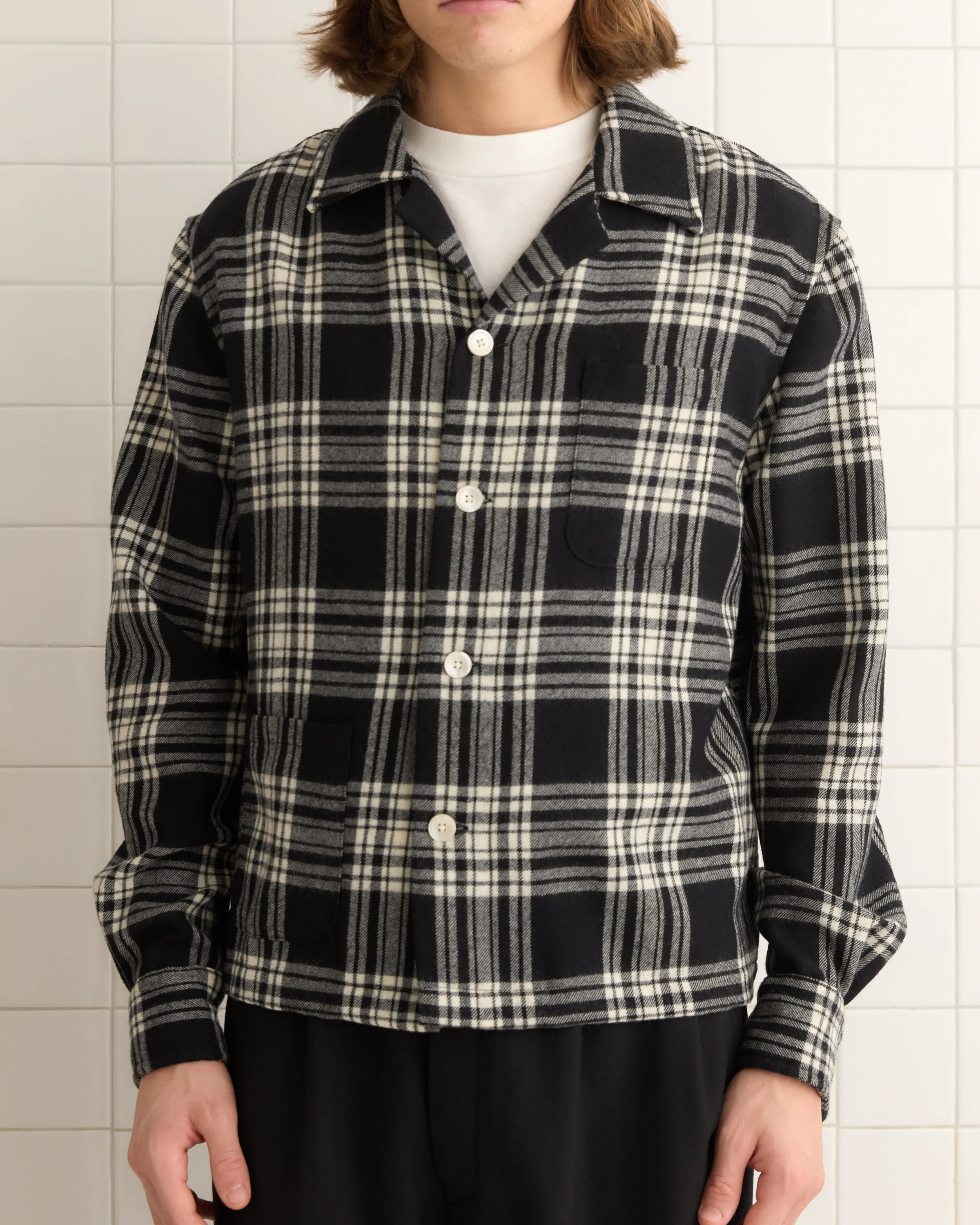 Chimney Plaid Overshirt - M/L
