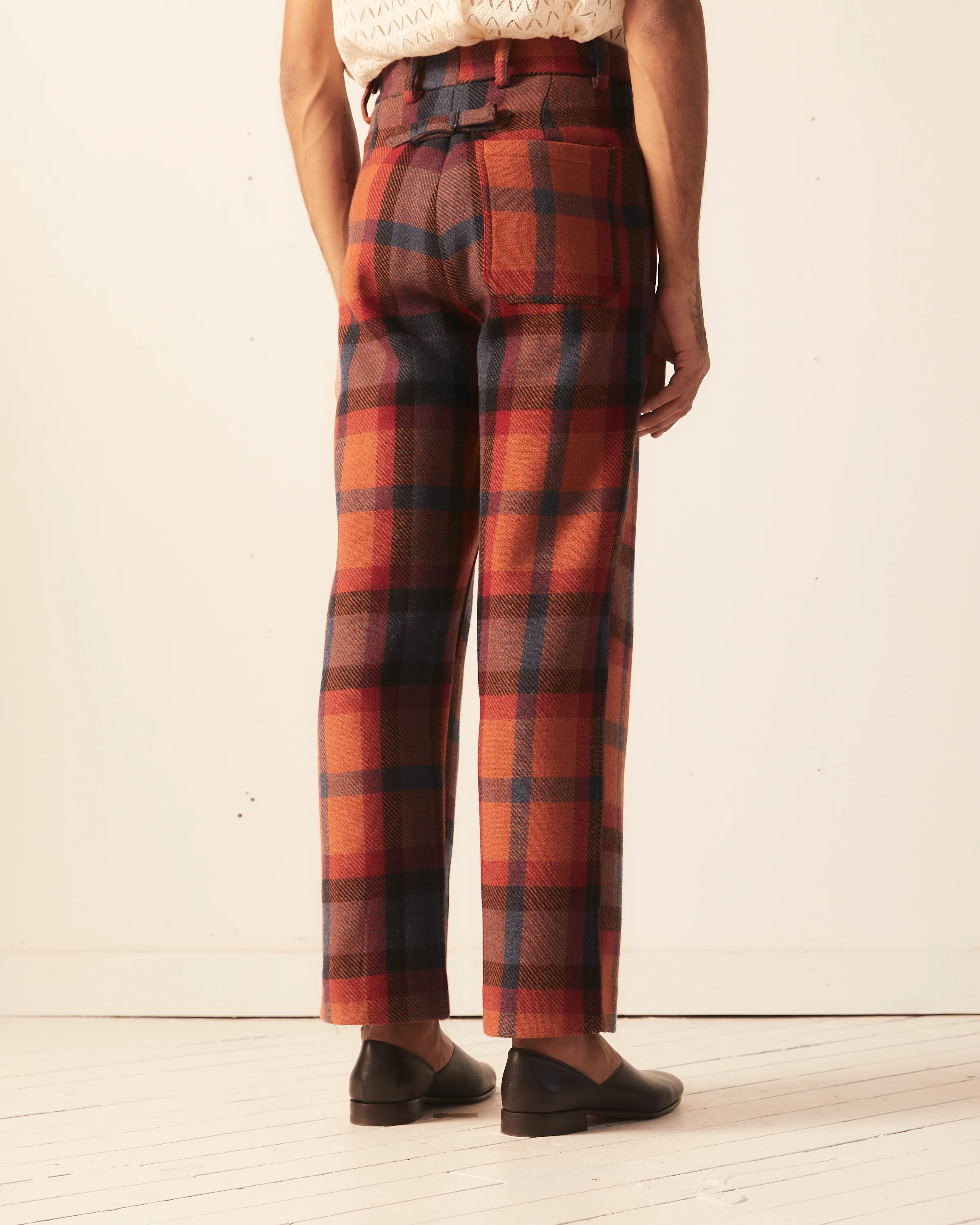 Clinton Street Plaid Trousers - Image 4