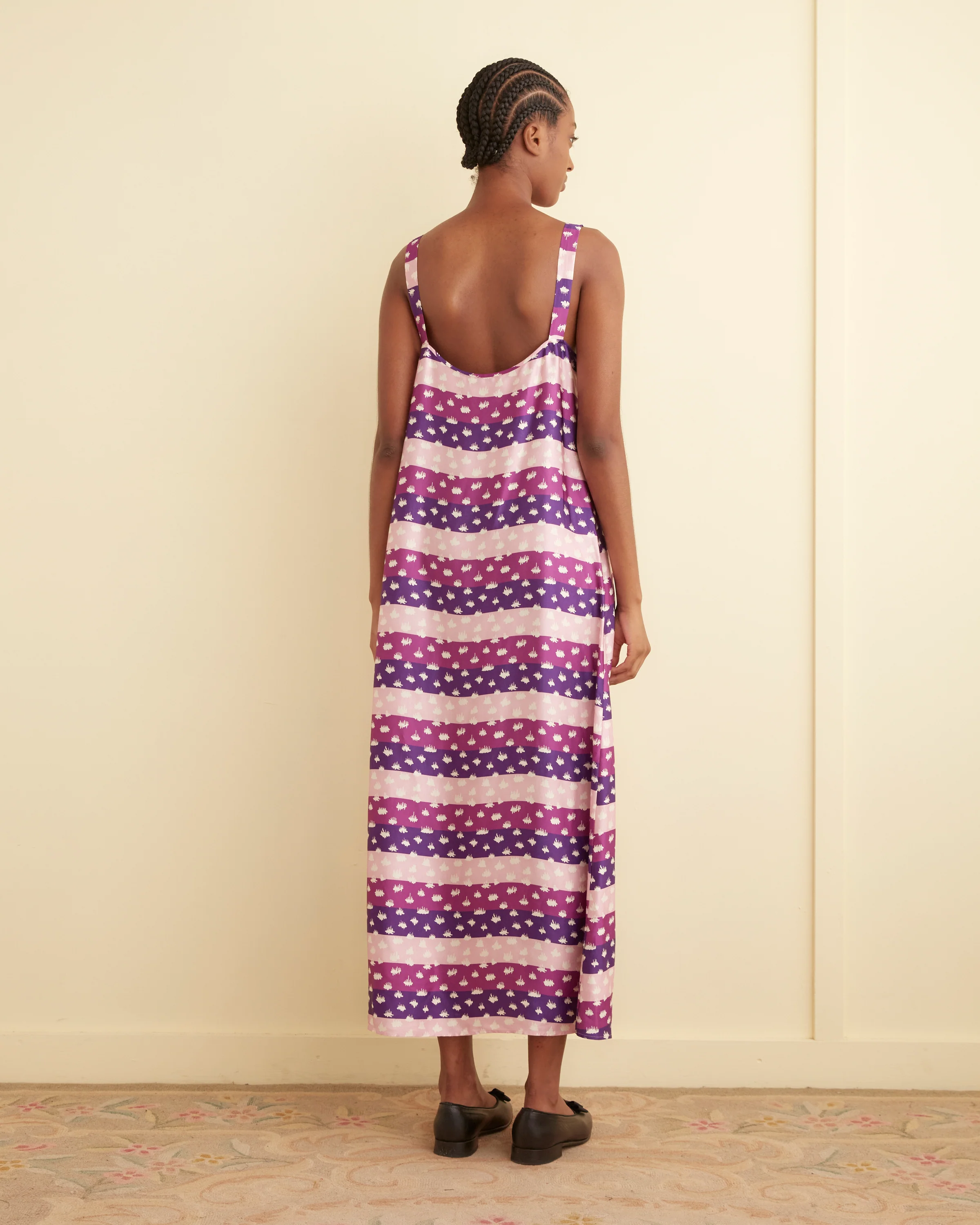 Cloud Stripe Column Gown - Image 3
