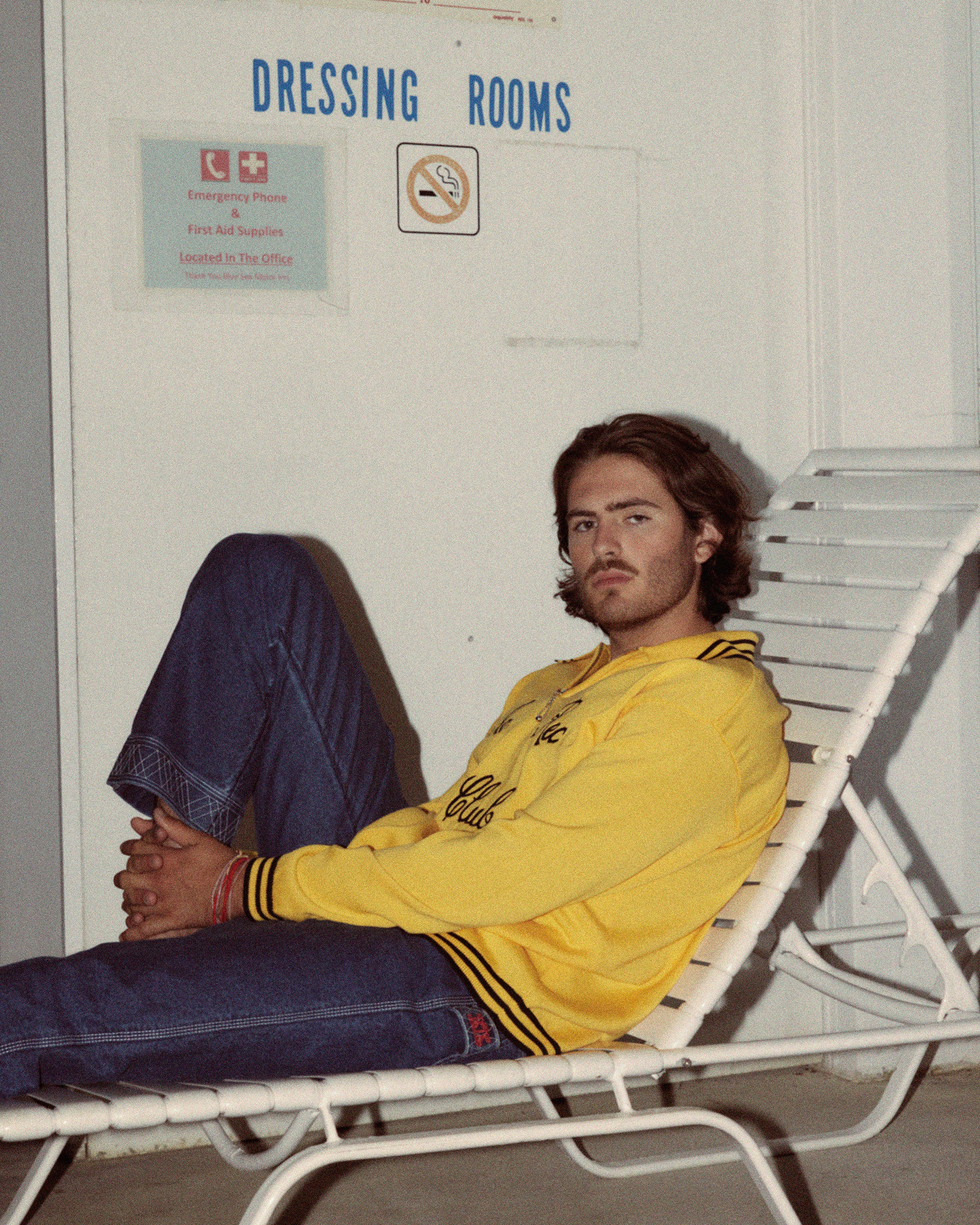 Club Long-Sleeved Polo - Yellow - Image 4