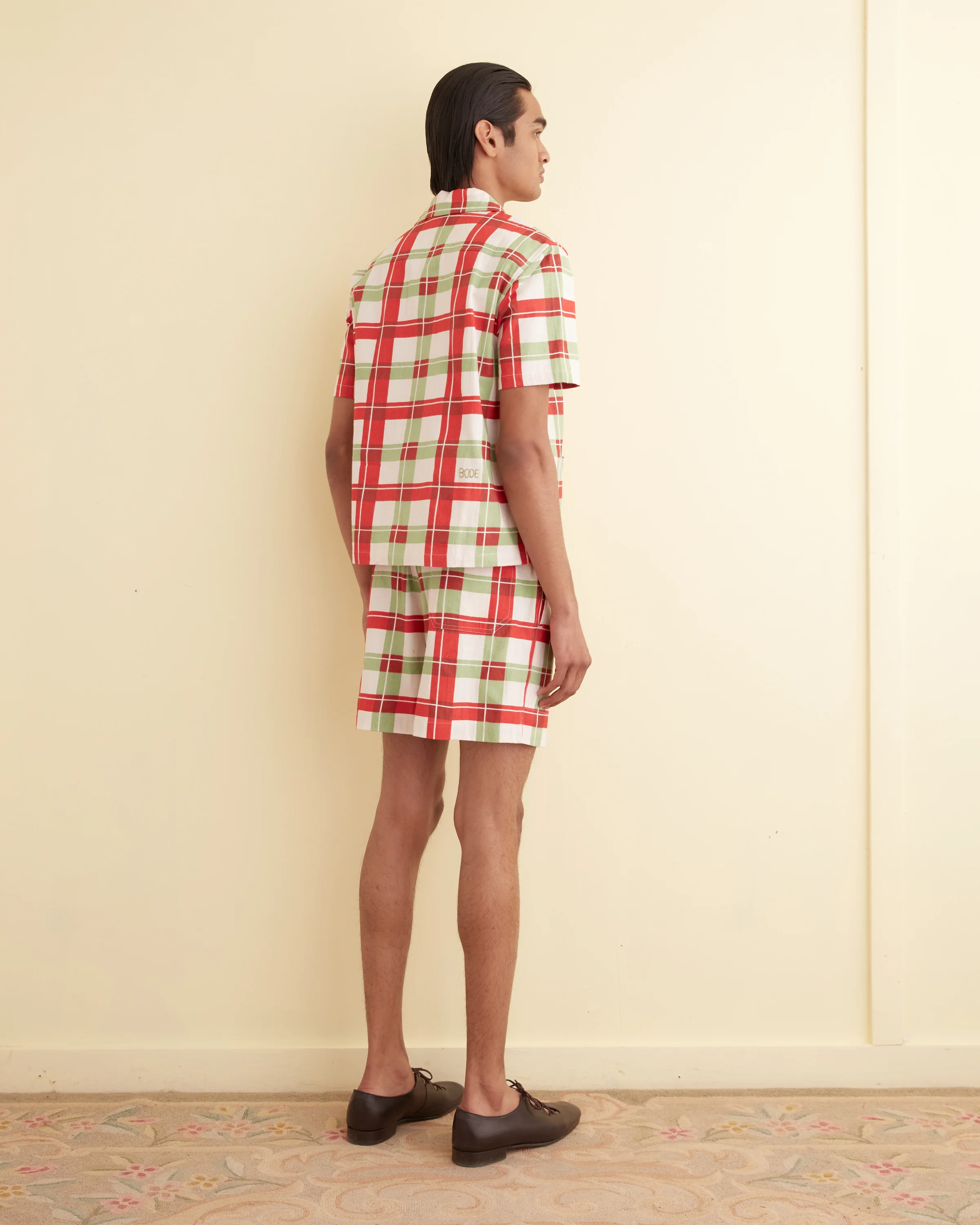 Complementary Plaid Short Sleeve Shirt - Image 4