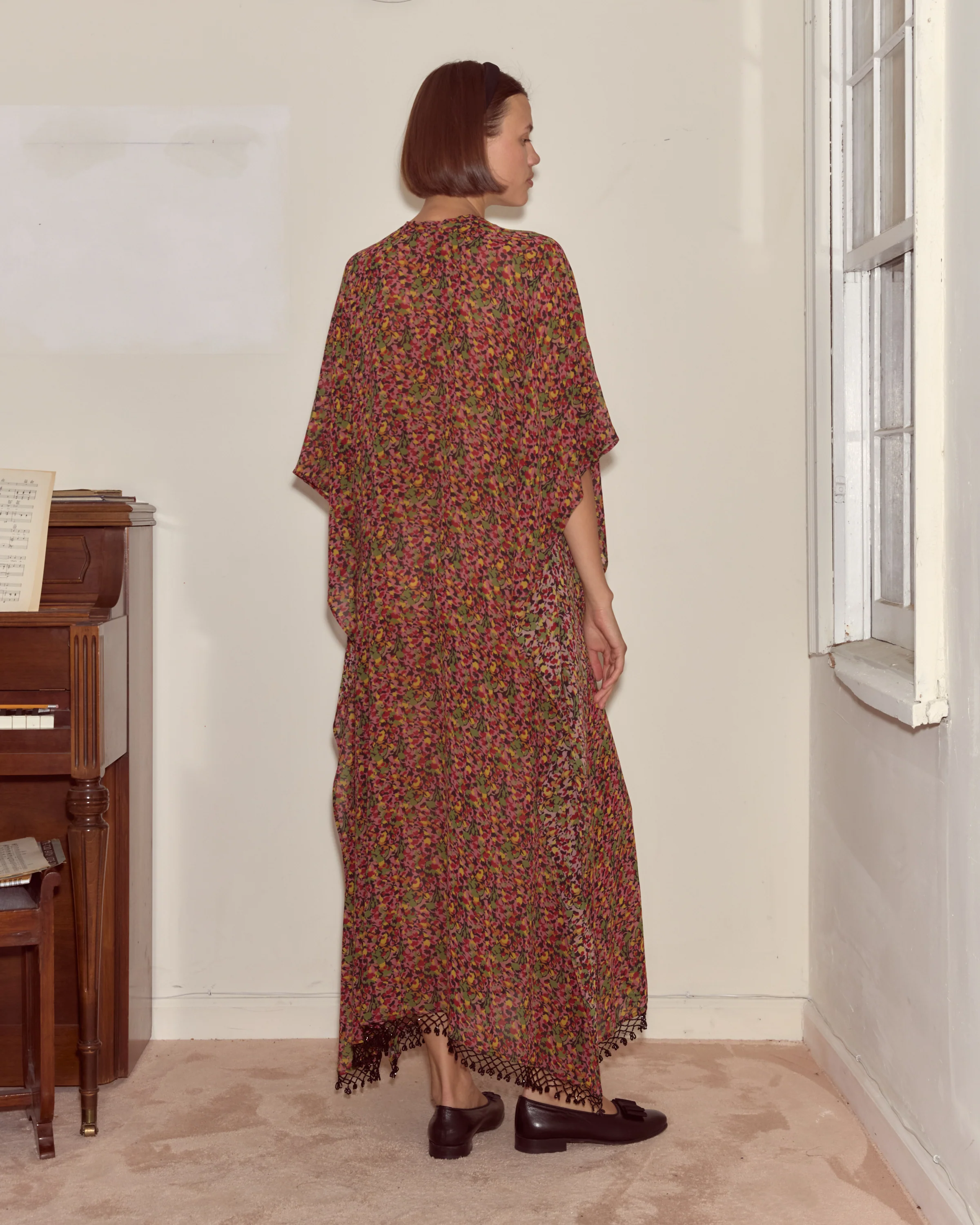 Confetti Floral Kaftan - Image 3