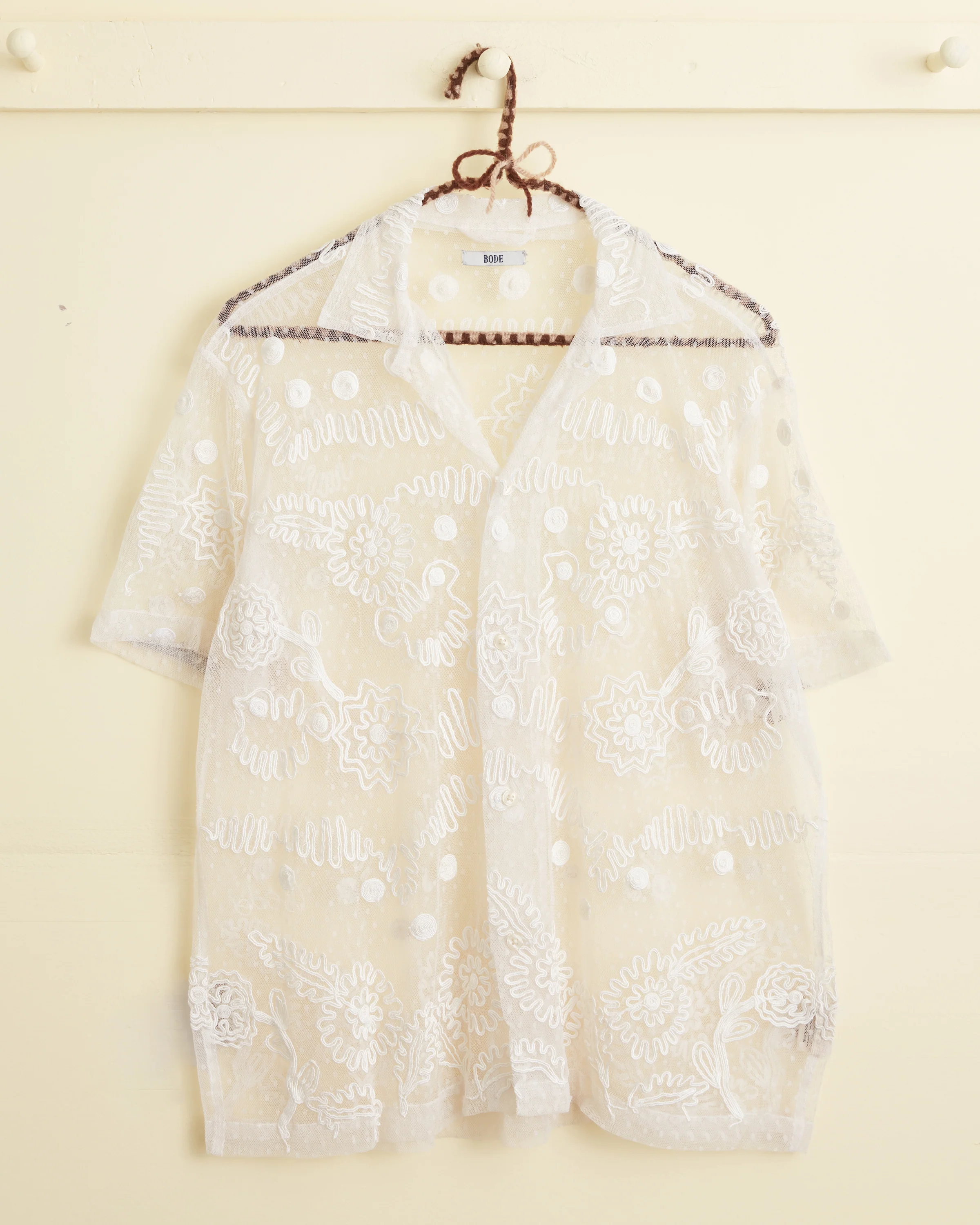 Contour Ribbon Short Sleeve Shirt
