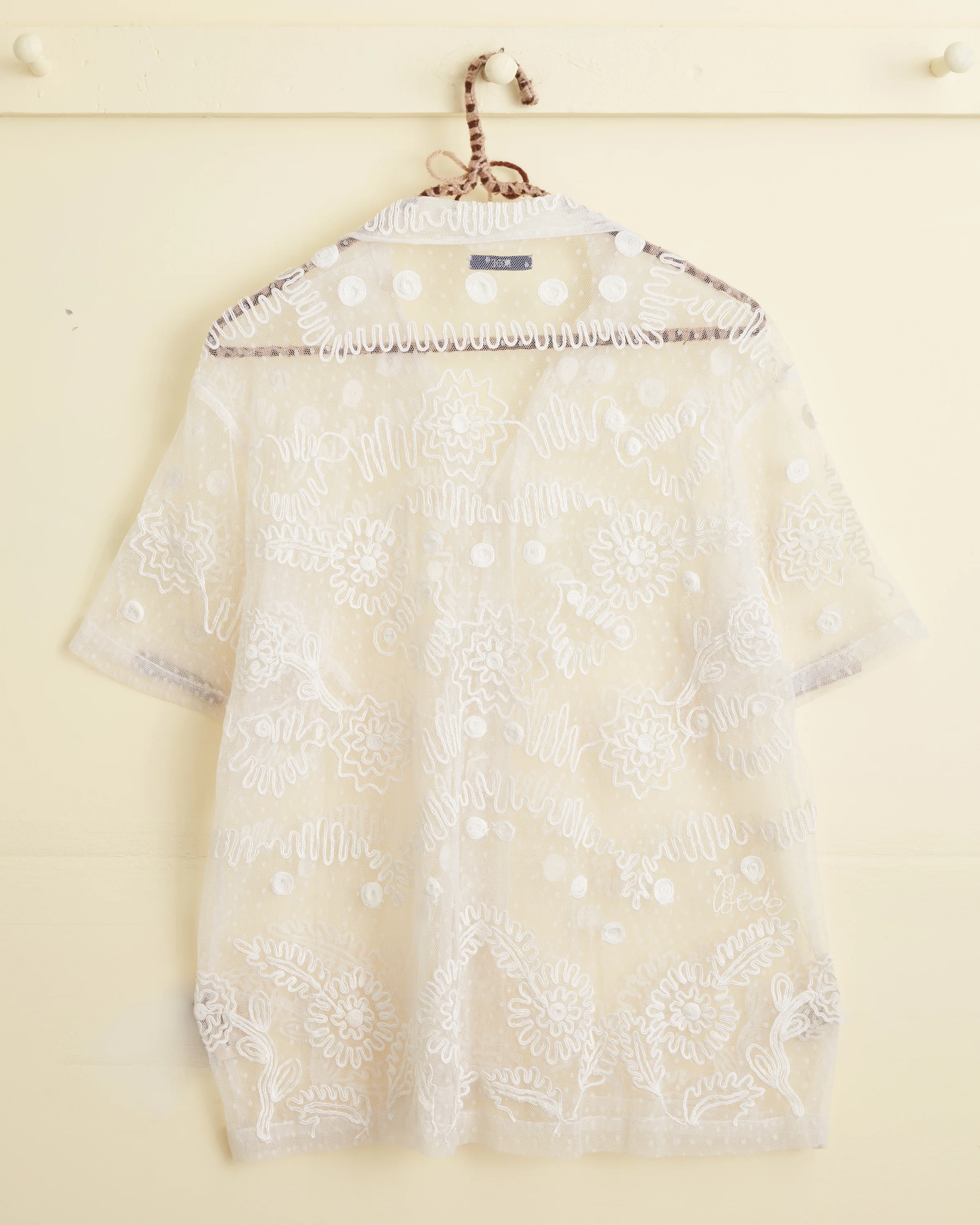 Contour Ribbon Short Sleeve Shirt - Image 3