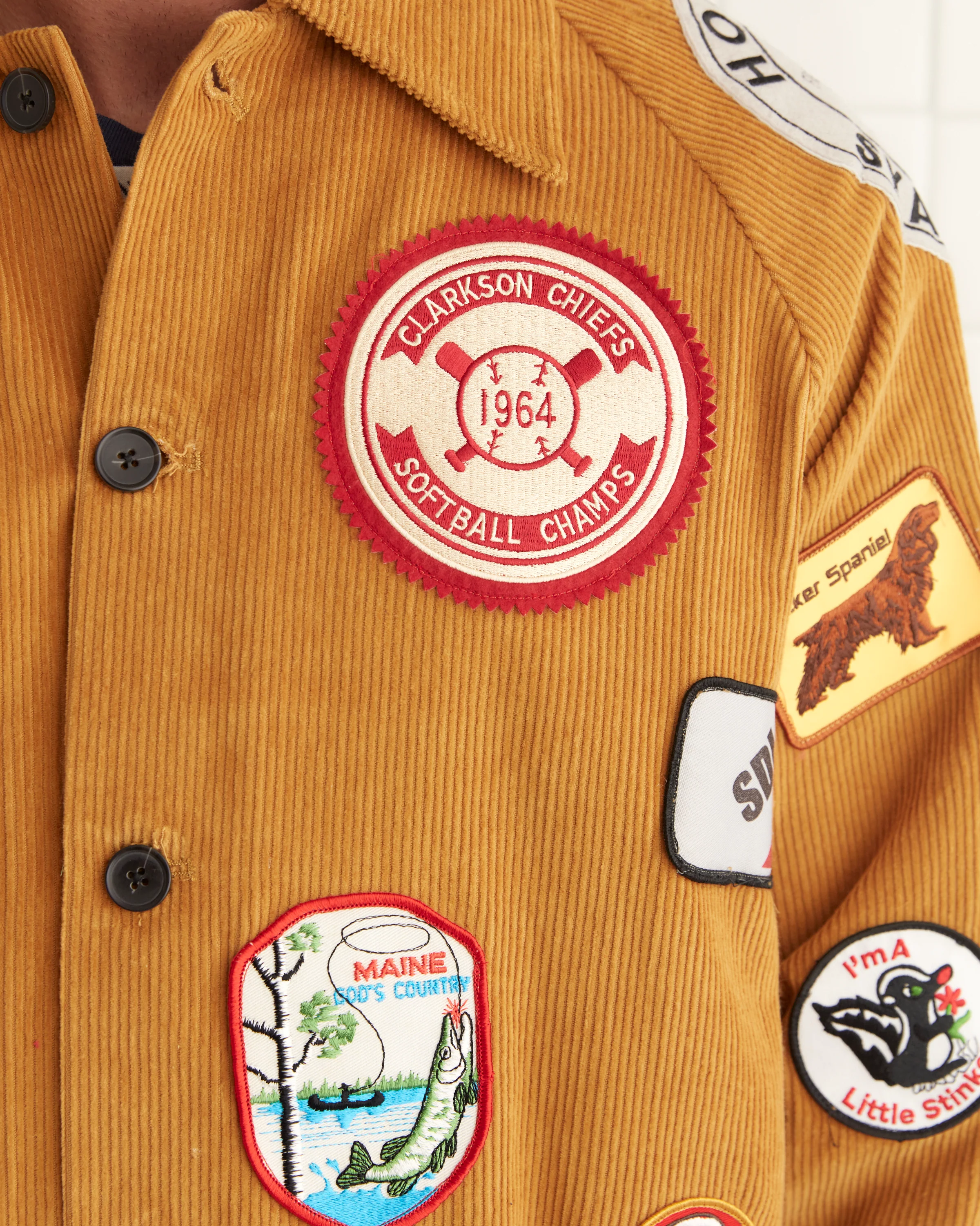 Corn Multi Patch Coat - Image 2