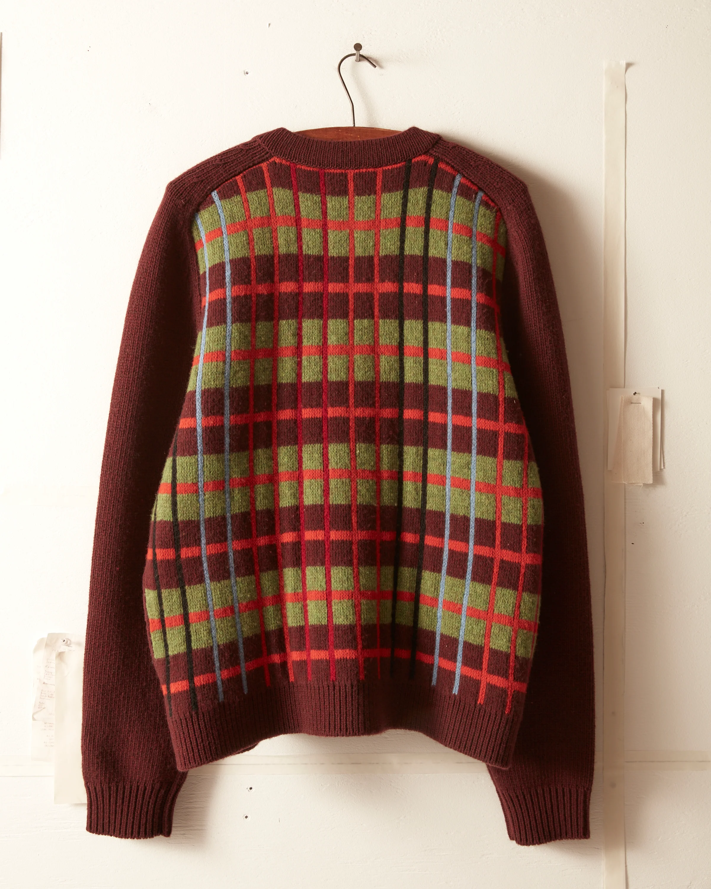 County Plaid Cardigan - Image 5