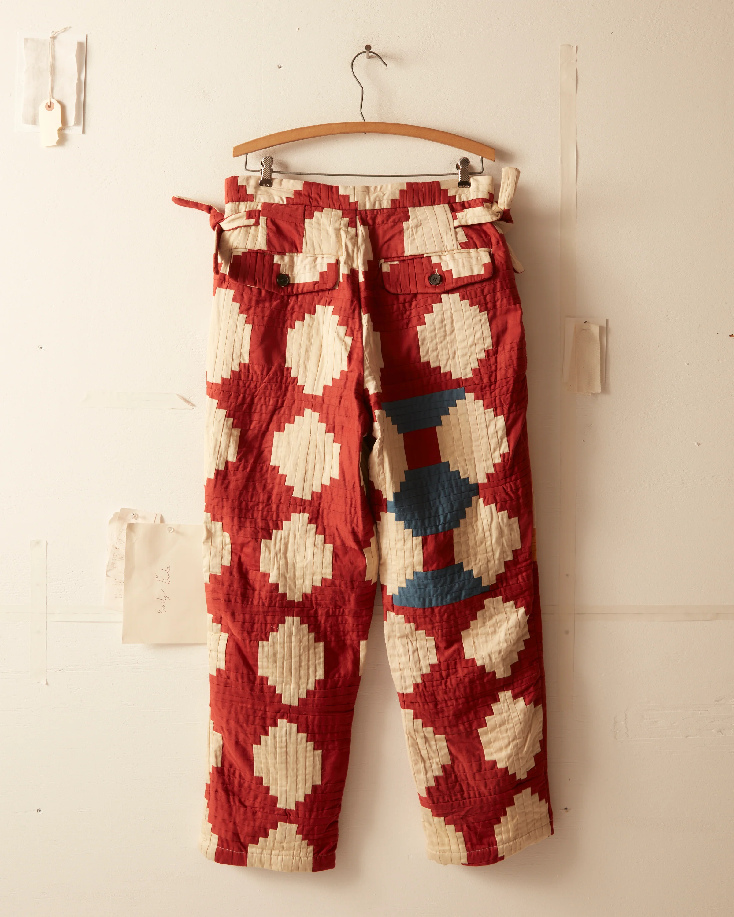 Courthouse Steps Sateen Trousers - Image 3