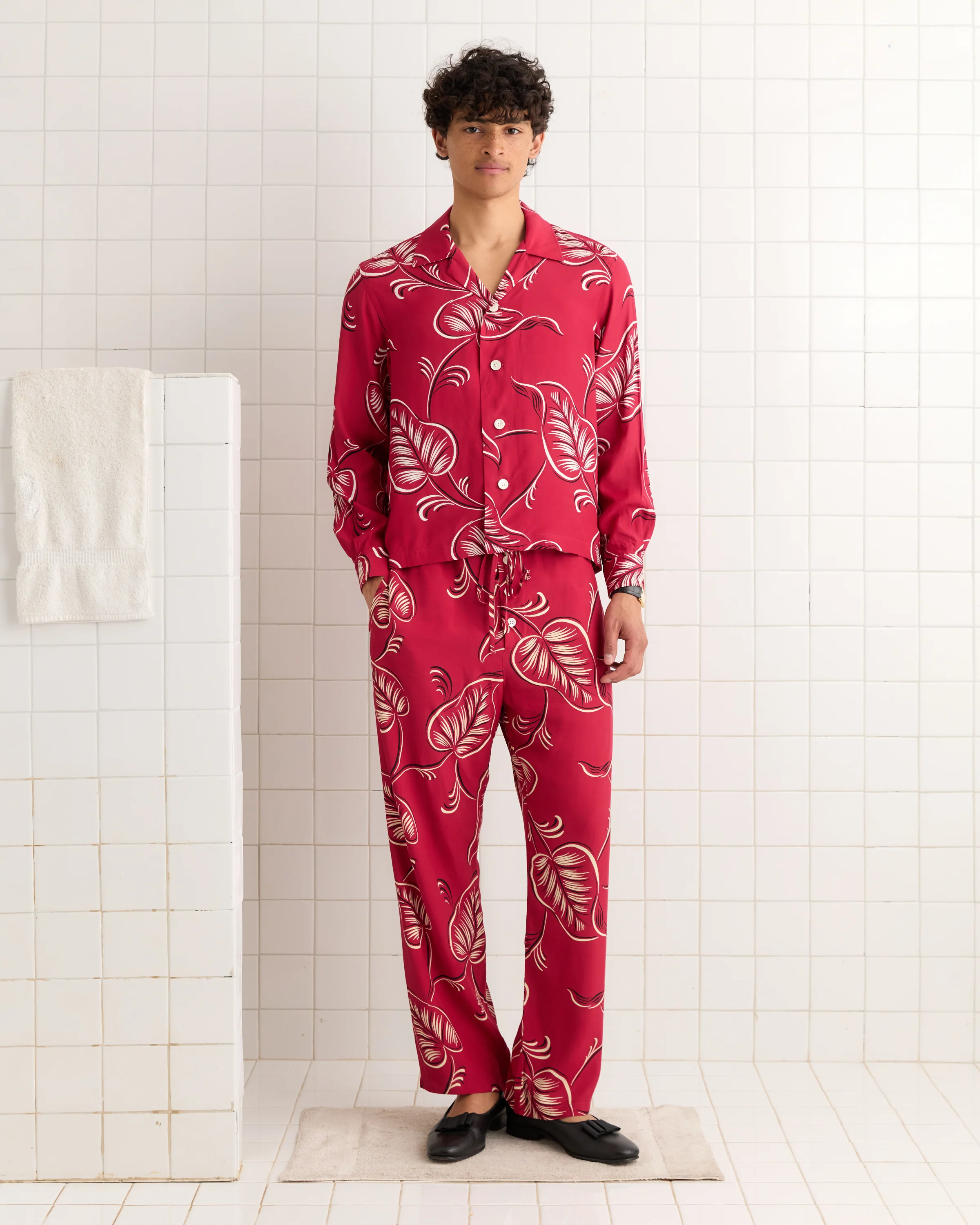 Creeping Begonia Long Sleeve Shirt - Image 2