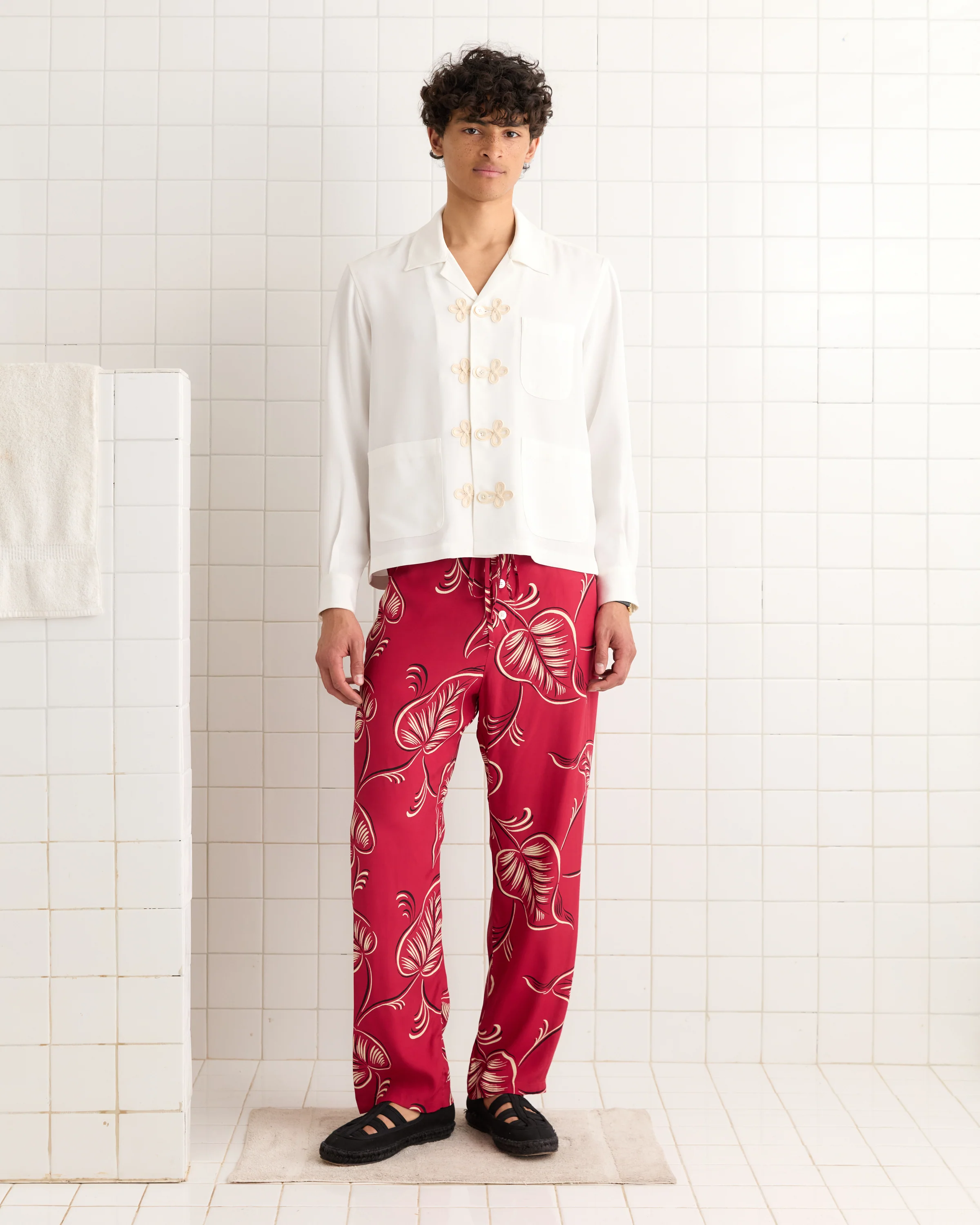 Creeping Begonia Pajama Pants