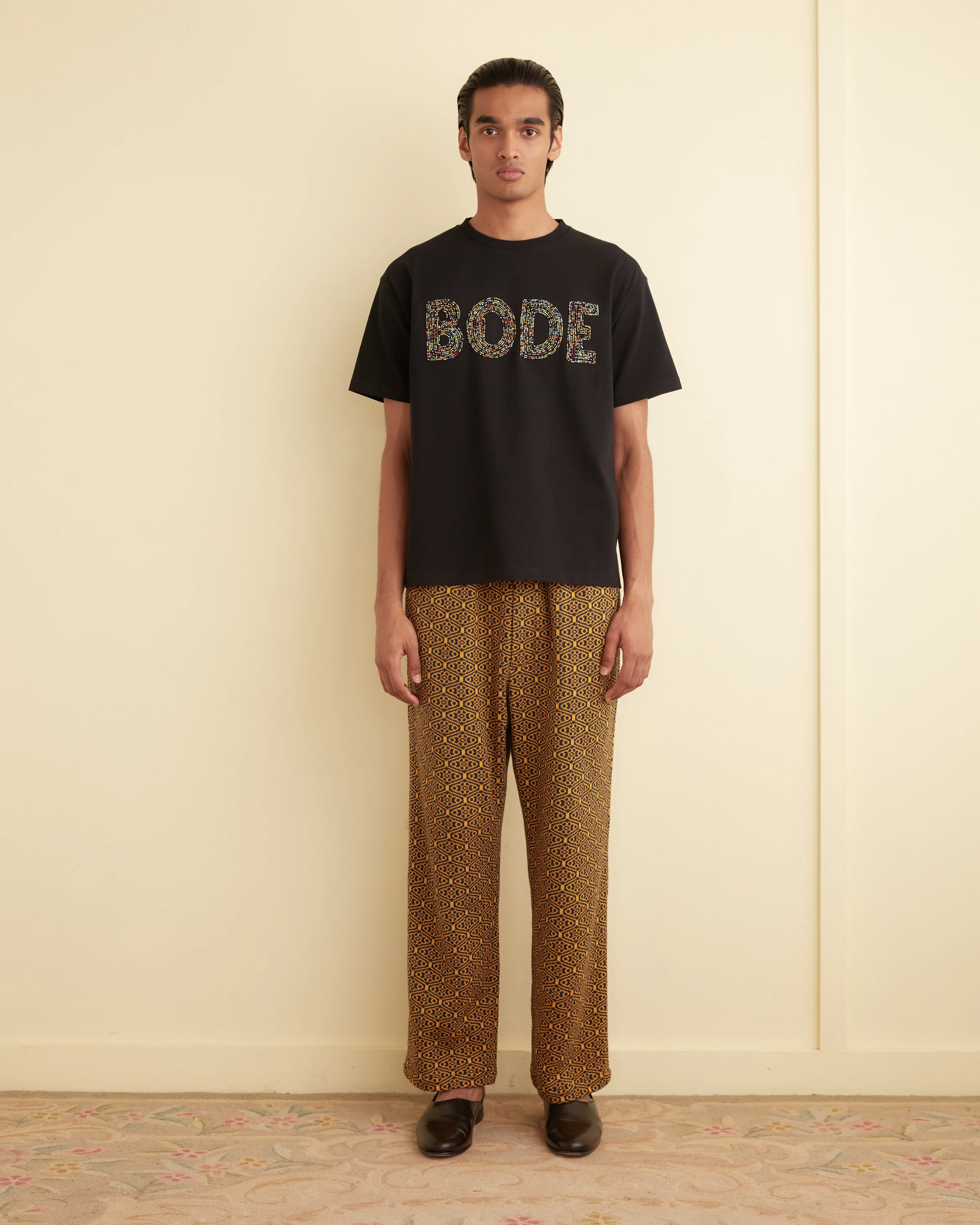 Crescent Jacquard Joggers