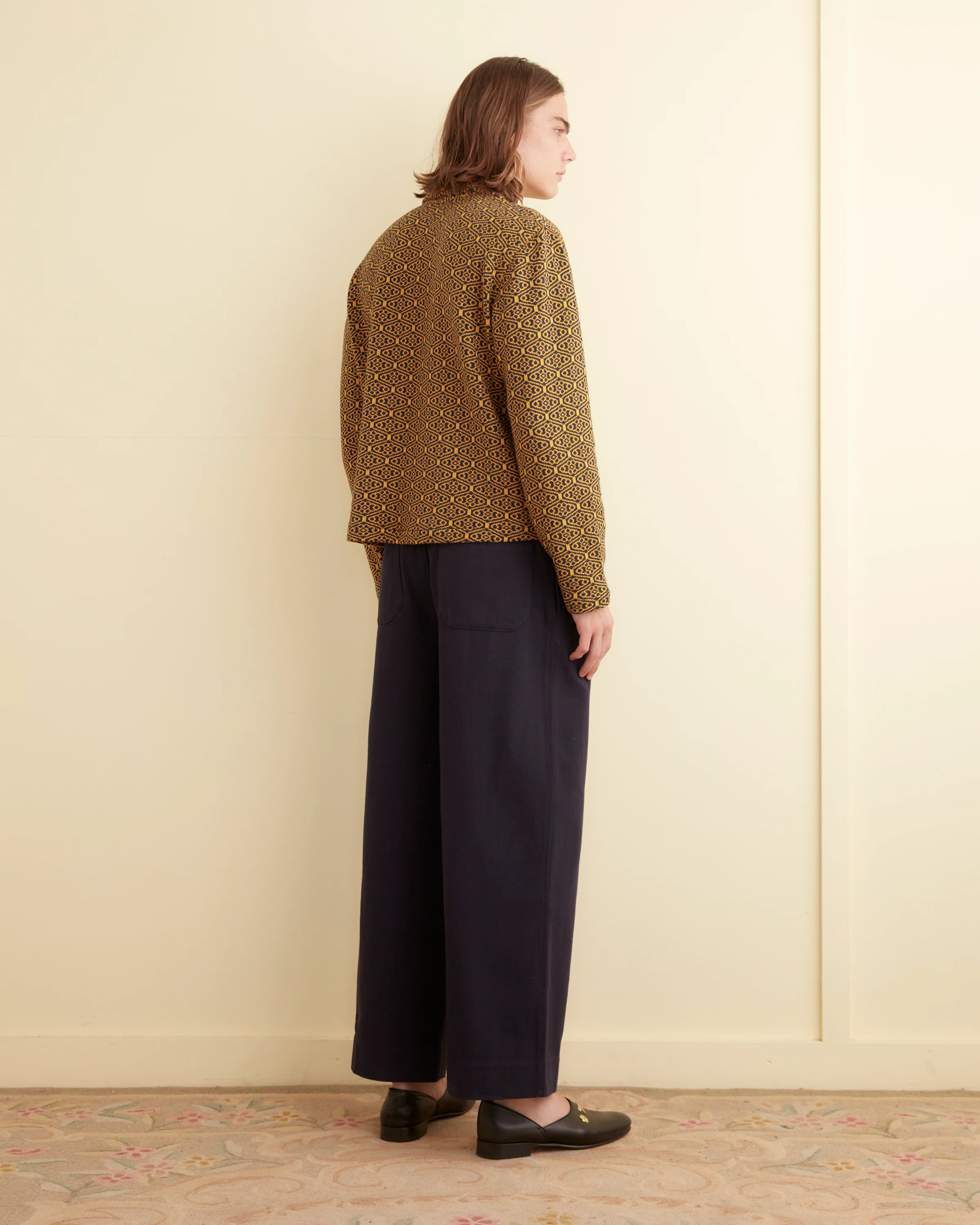 Crescent Jacquard Quarter-Zip - Image 3