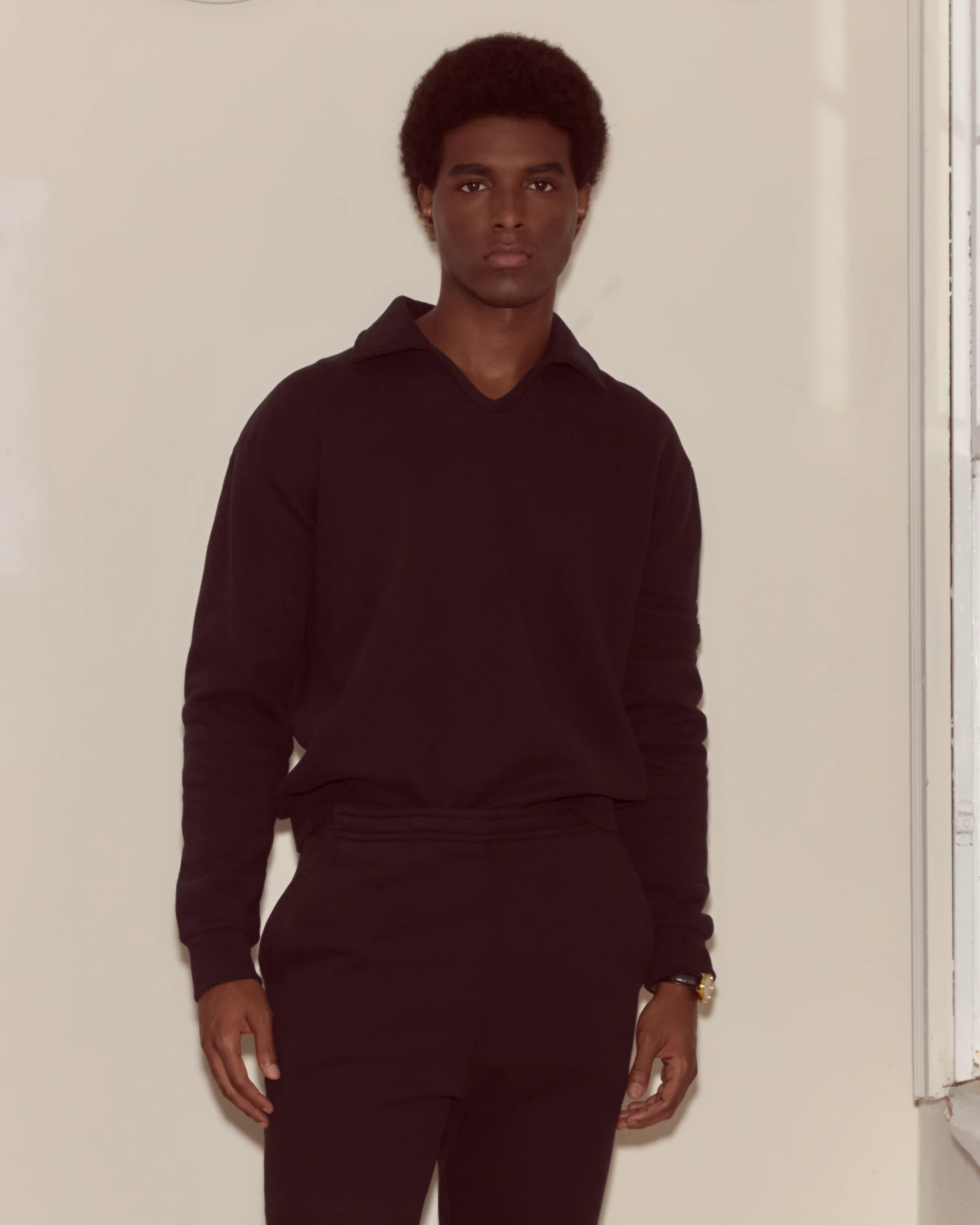 Crew Polo - Black