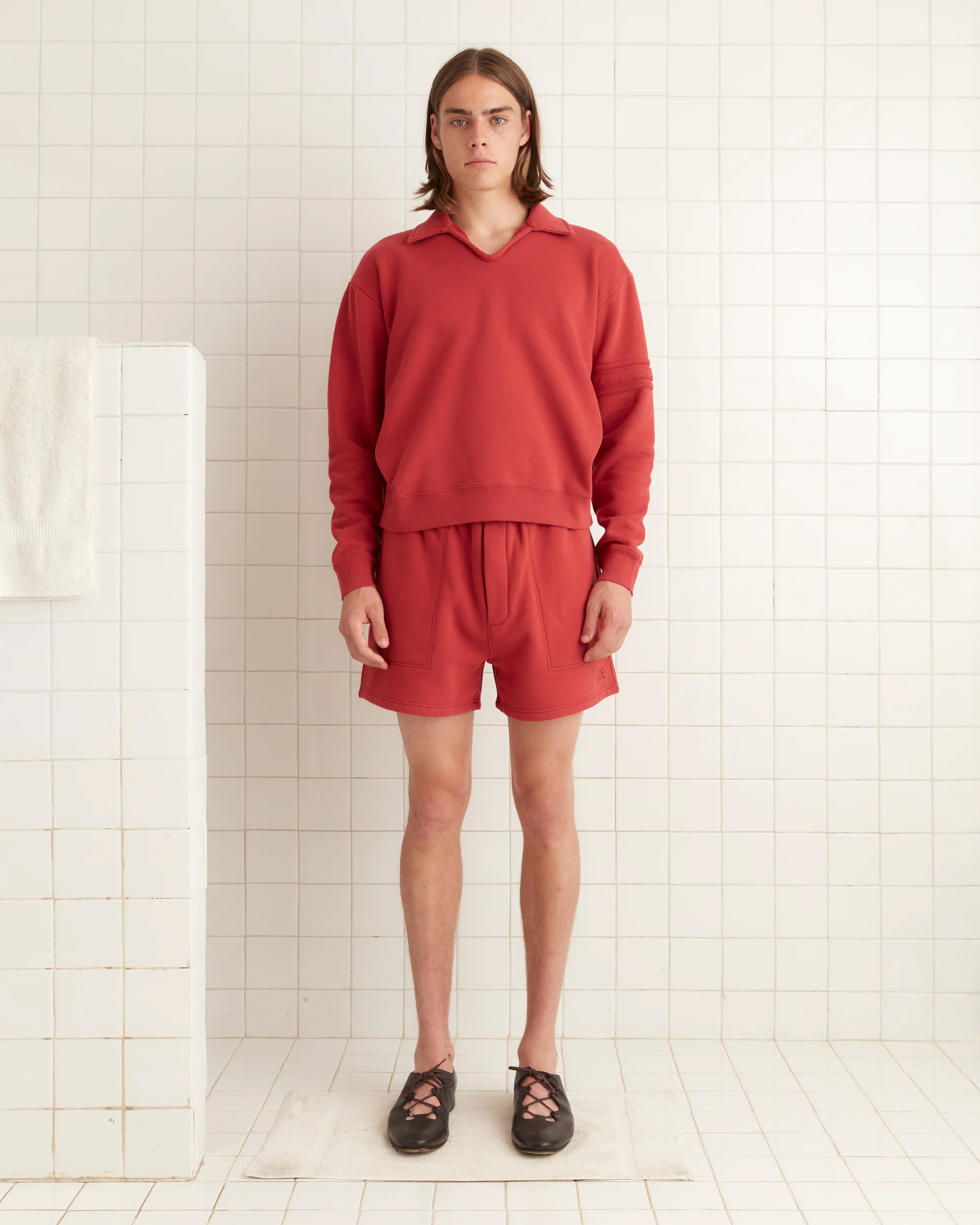 Crew Polo - Red