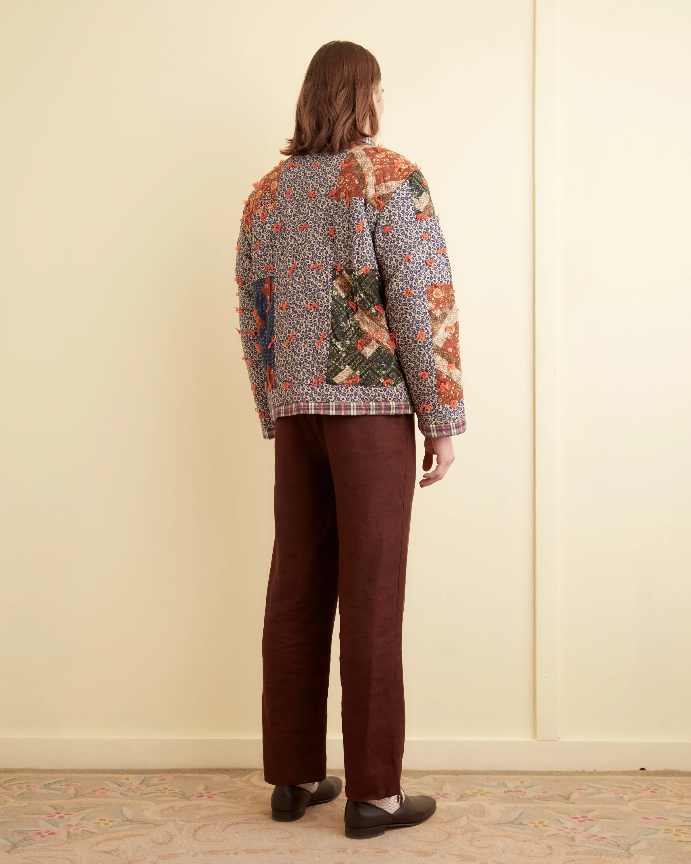 Criss-Cross Quilt Jacket - Image 3