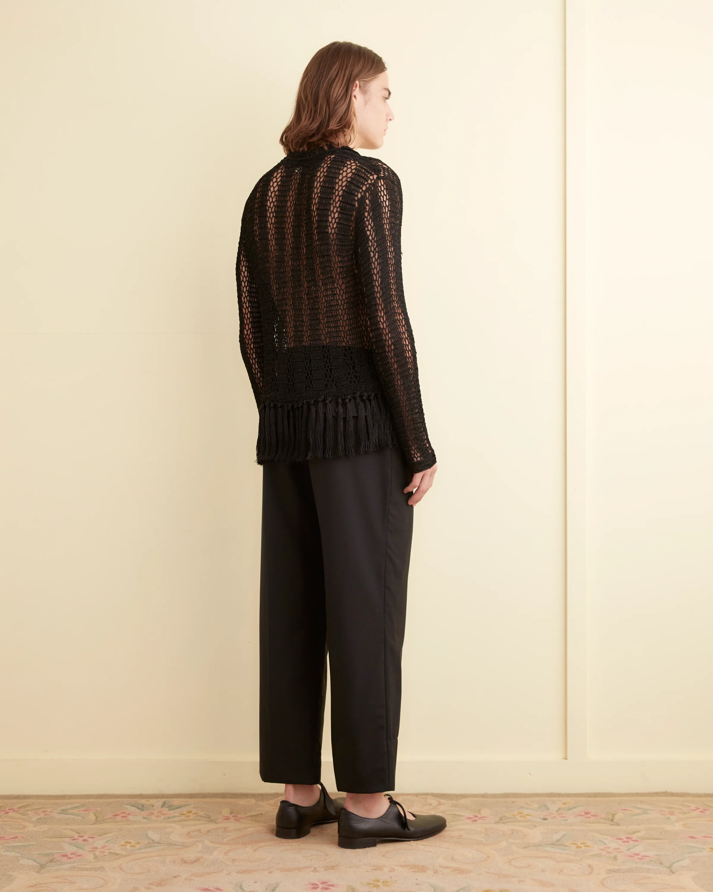 Crochet Fringe Shirt - Image 3