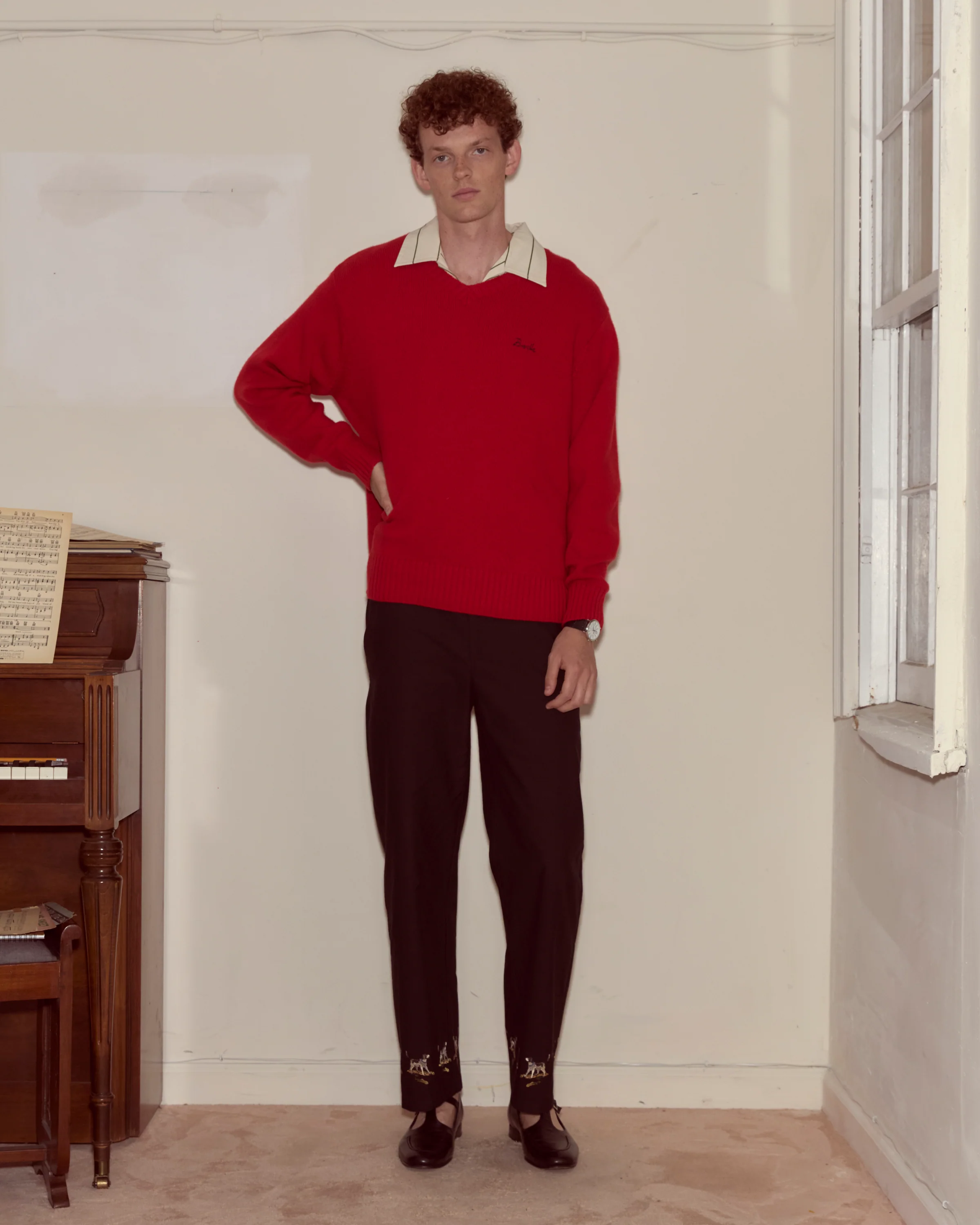 Currant Sweater - Red - Image 2