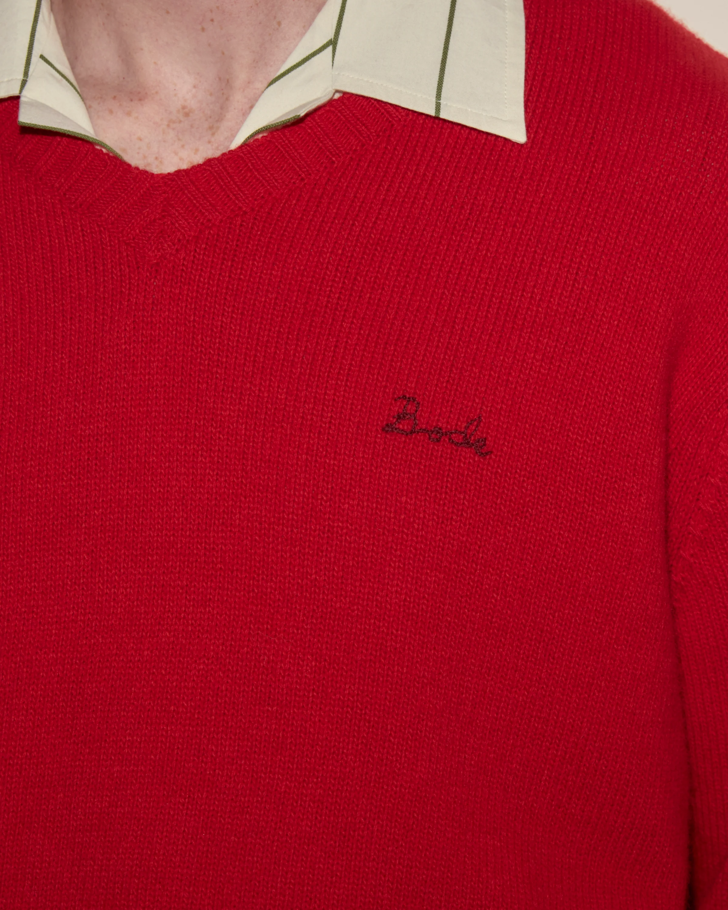Currant Sweater - Red - Image 3