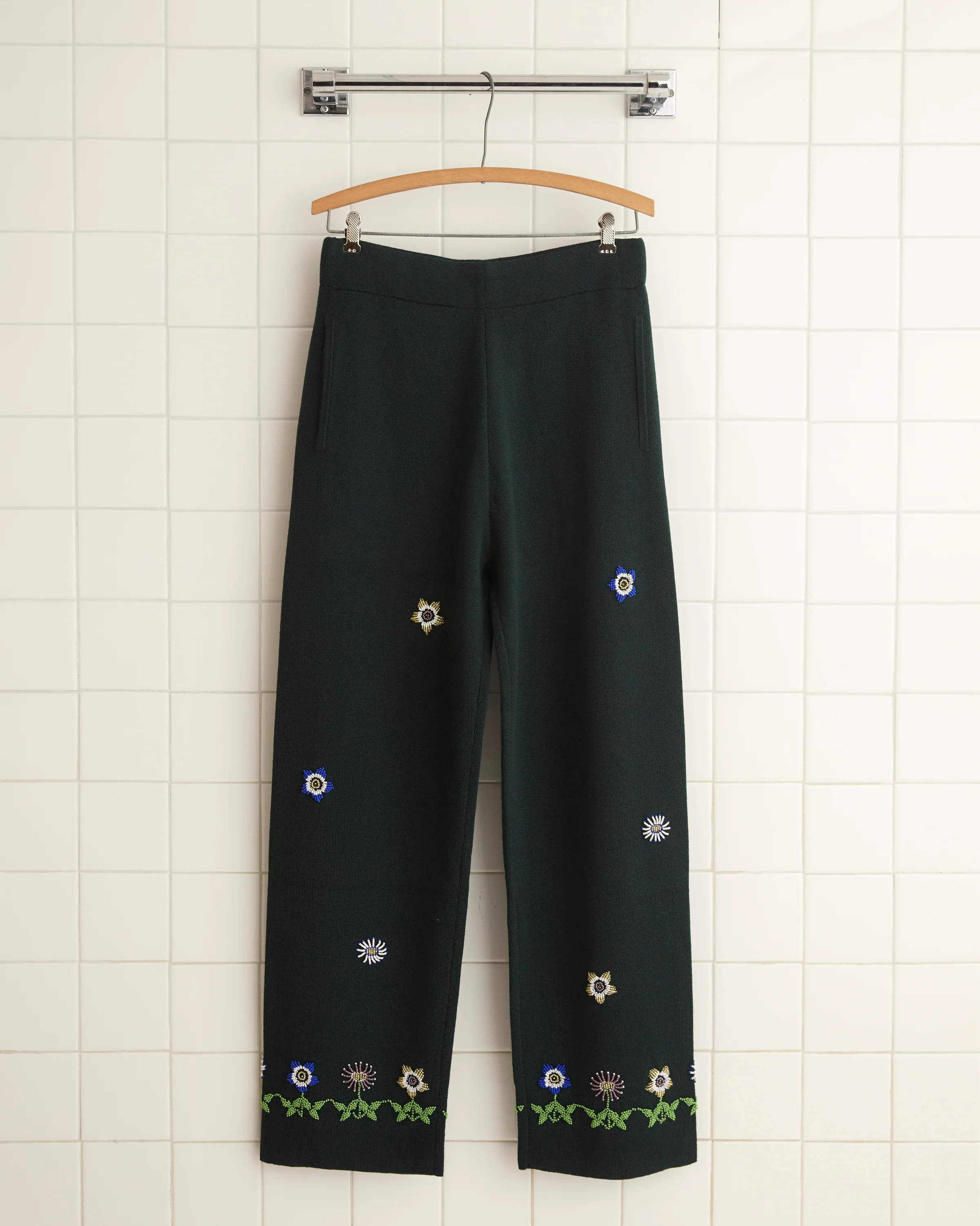 Daisy Garden Joggers - Green - Image 2