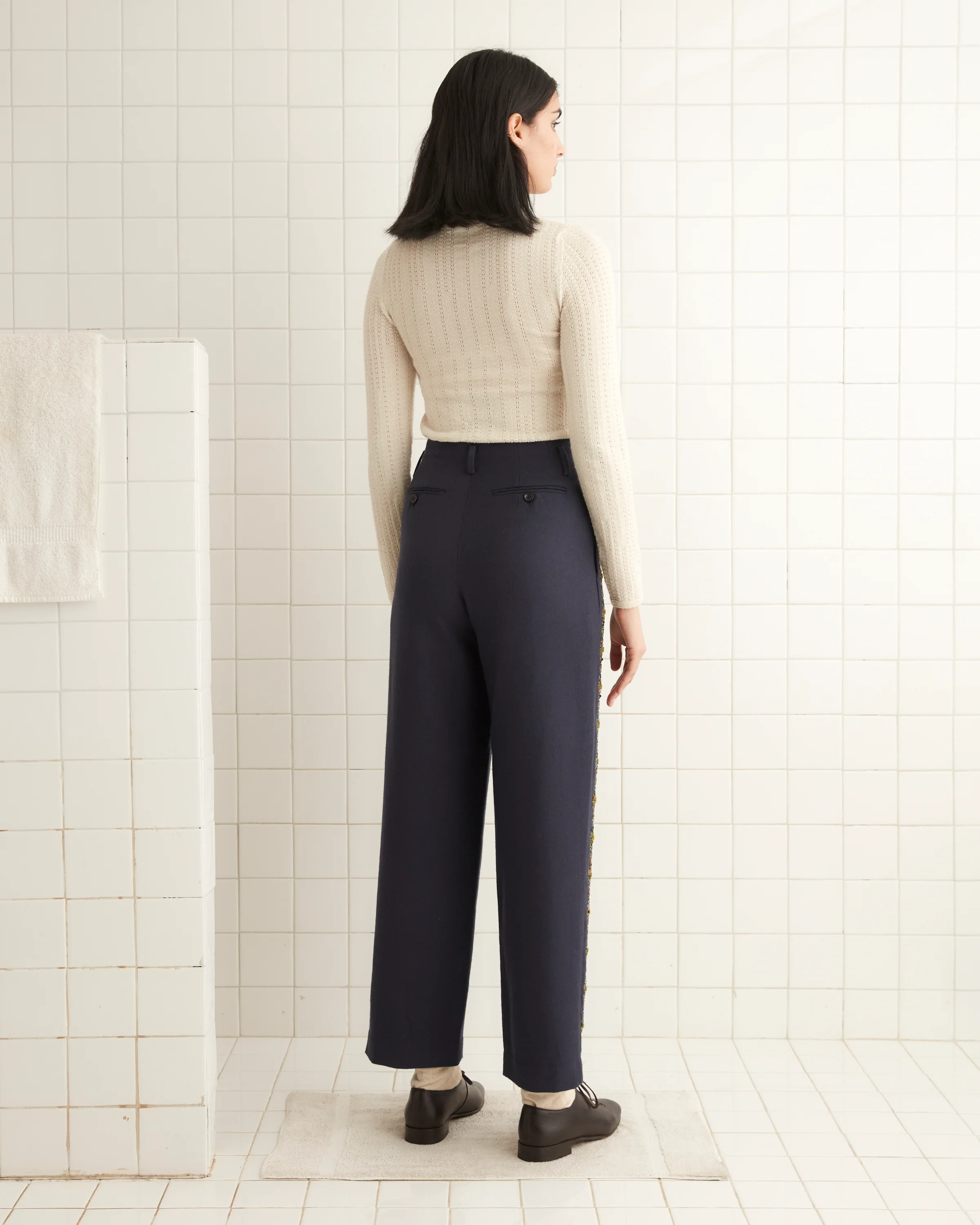 Deco Collage Trousers - Image 3