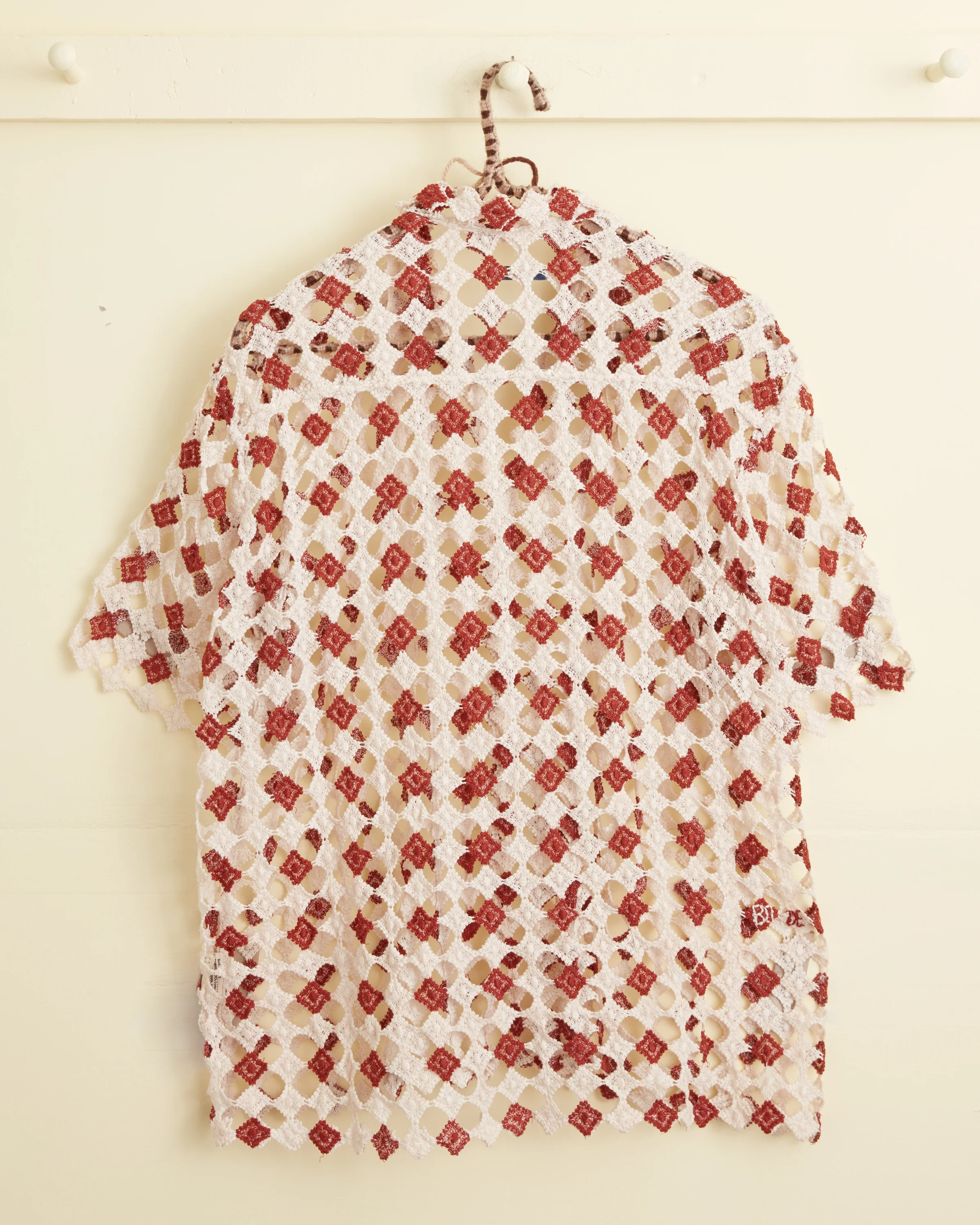 Diamond Lace Short Sleeve Shirt