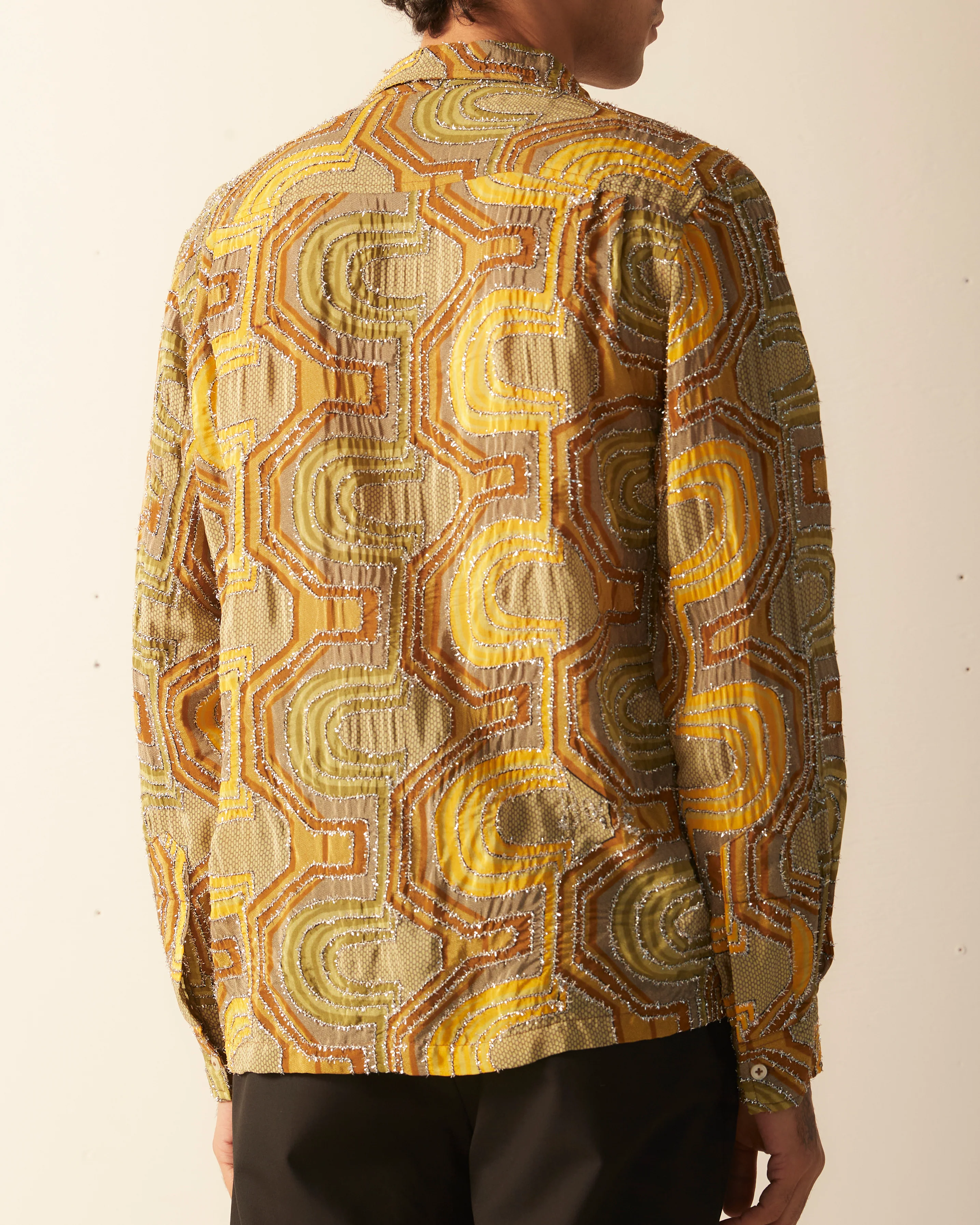 Disco Tinsel Long Sleeve Shirt - Image 4