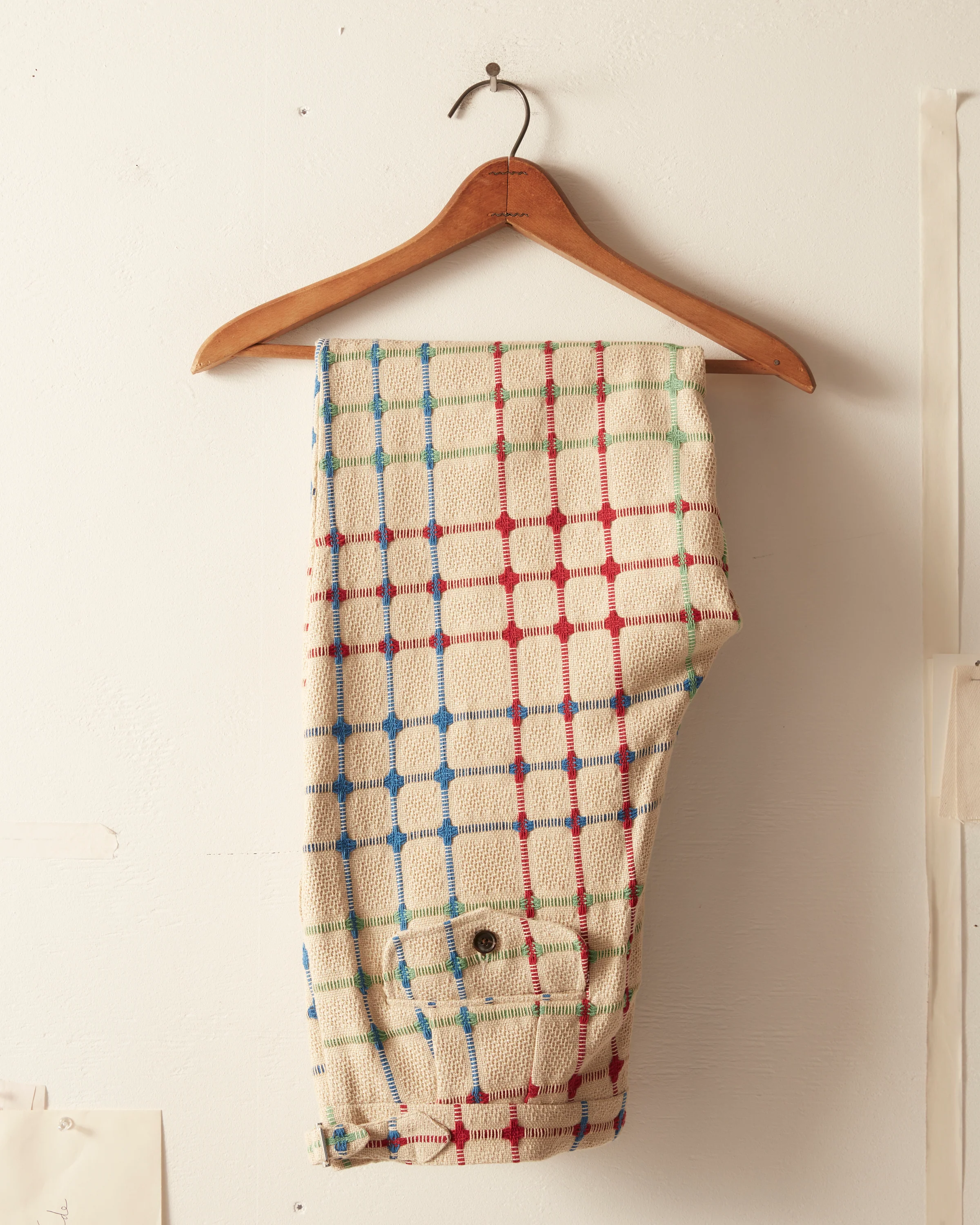 Dobby Weave Trousers - Image 2