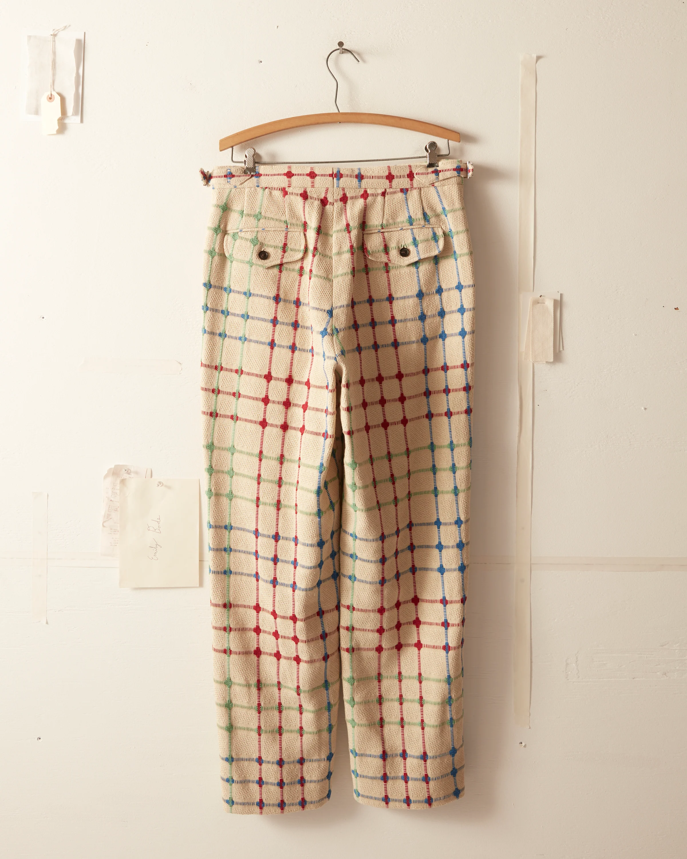 Dobby Weave Trousers - Image 6