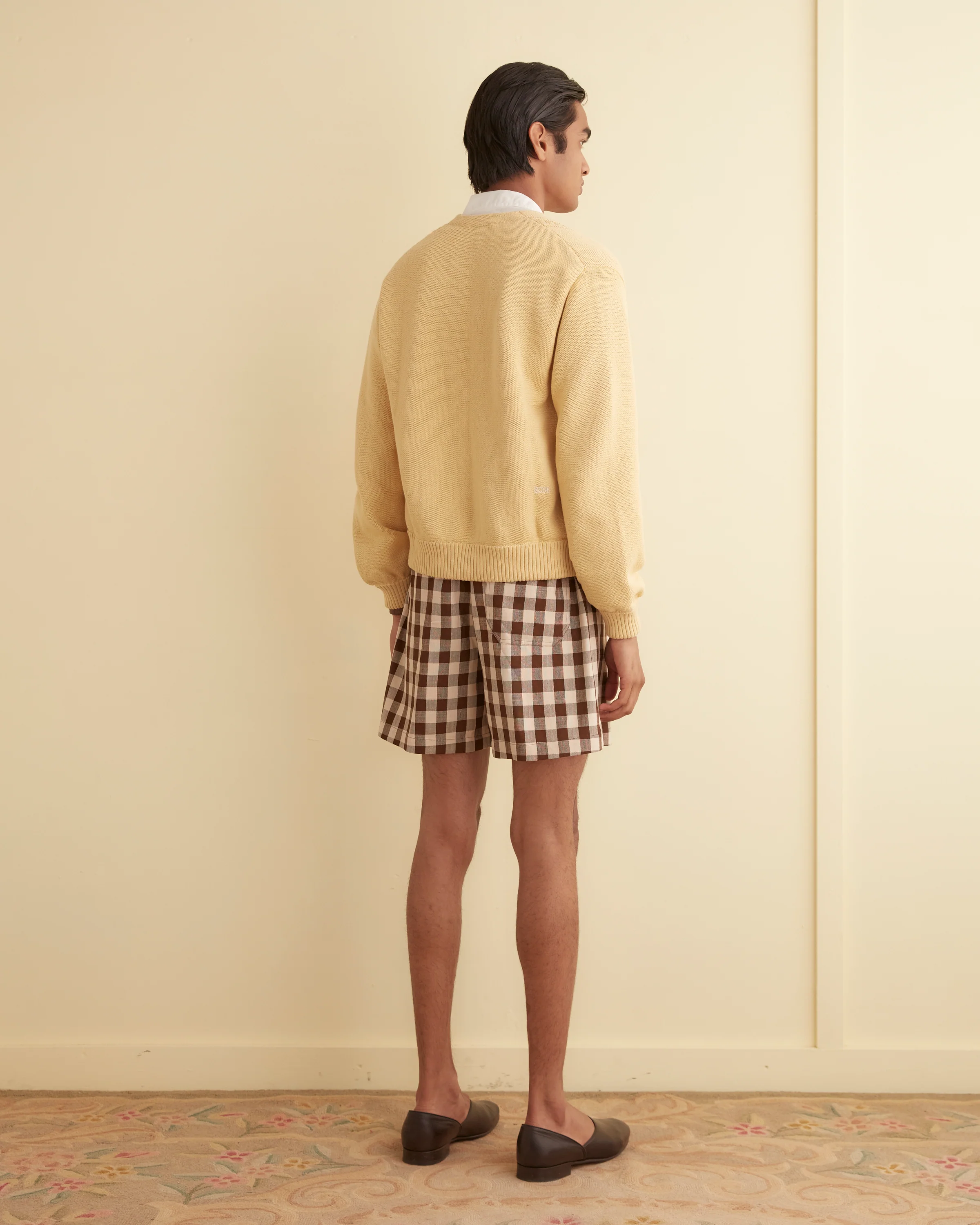 Double-Breasted Cardigan - Cream - Image 3