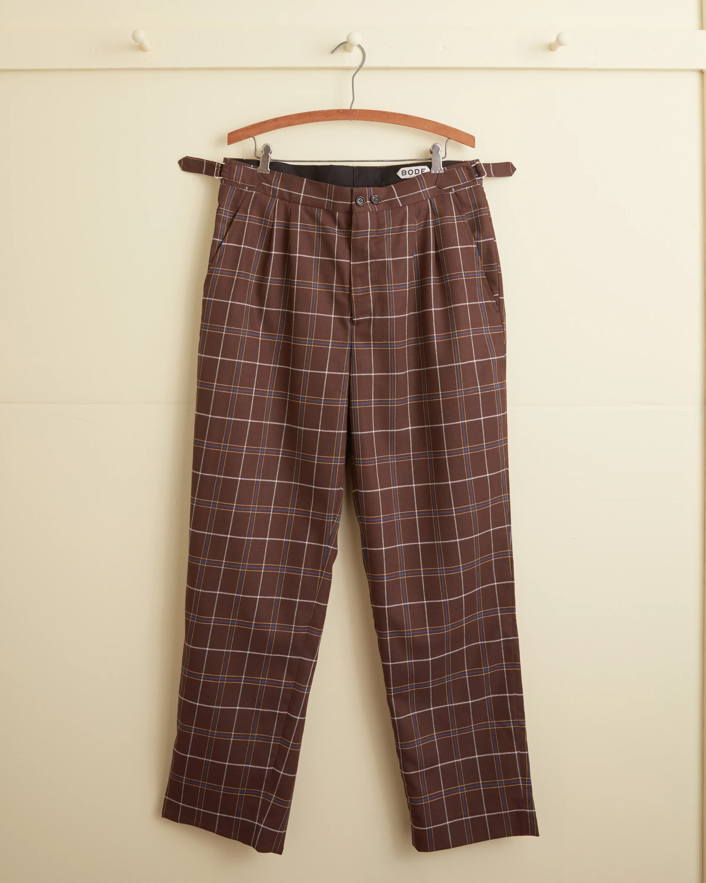 Dunham Plaid Trousers - Image 4