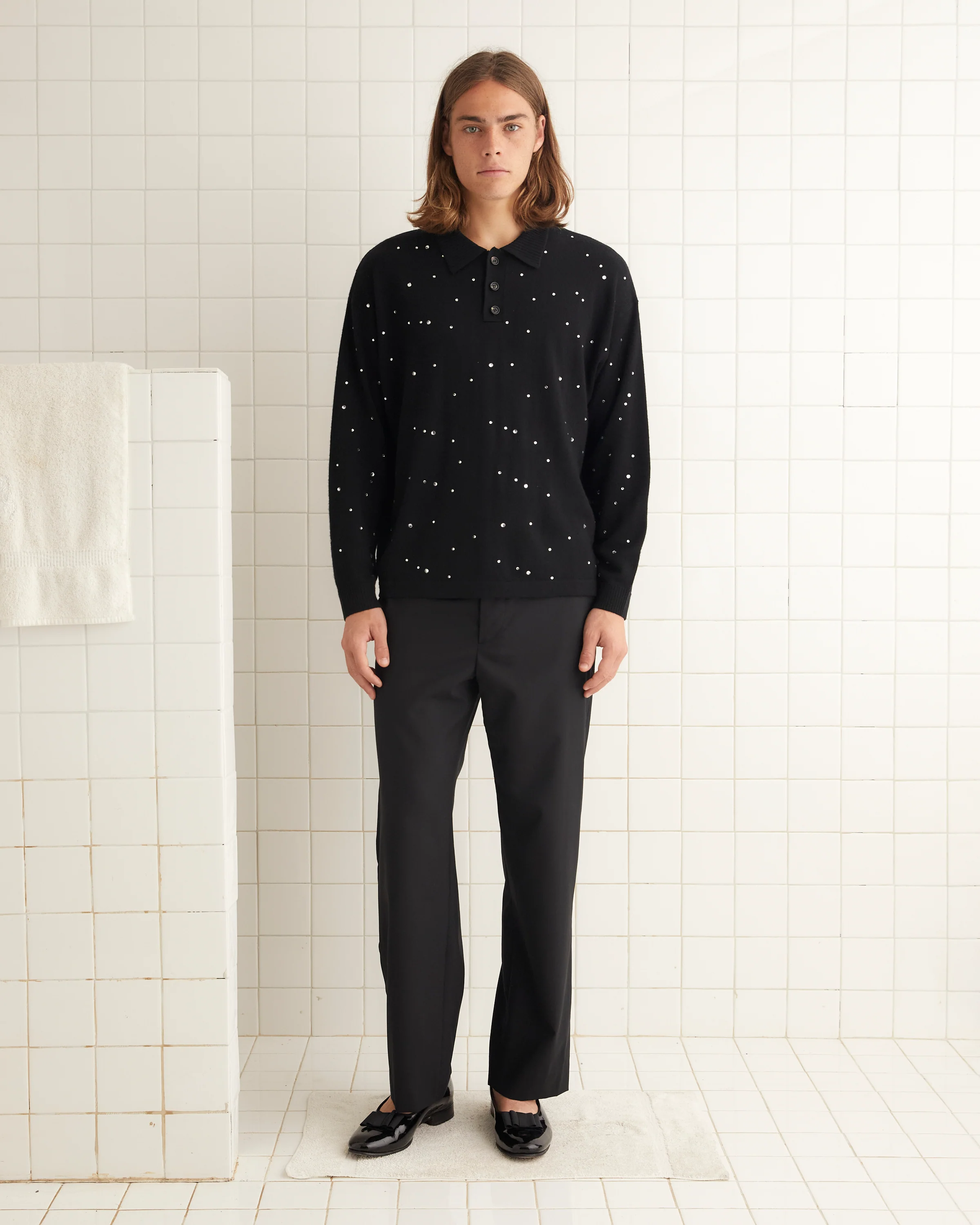 Embellished Cycling Polo