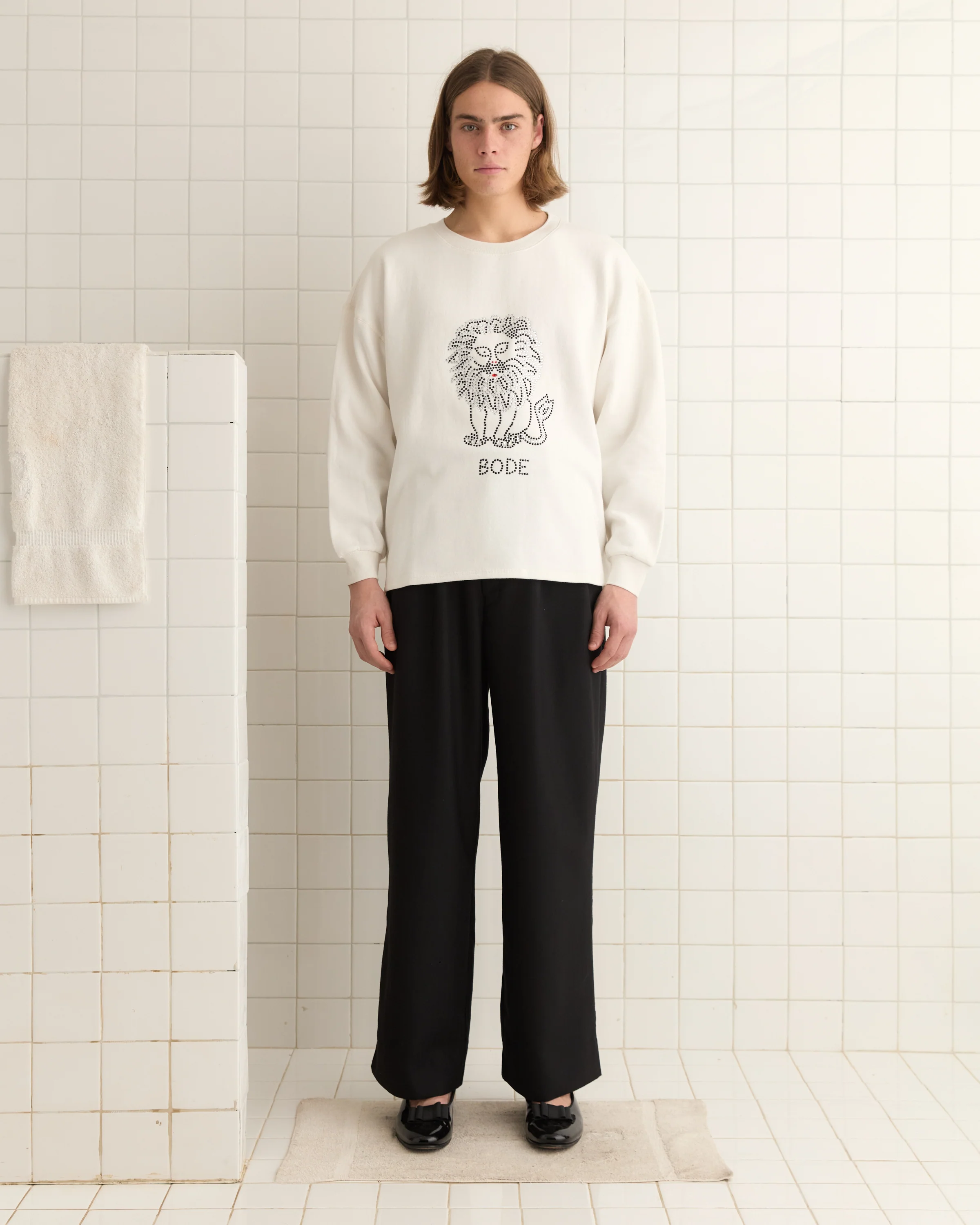 Embellished Lion Crewneck - Image 2