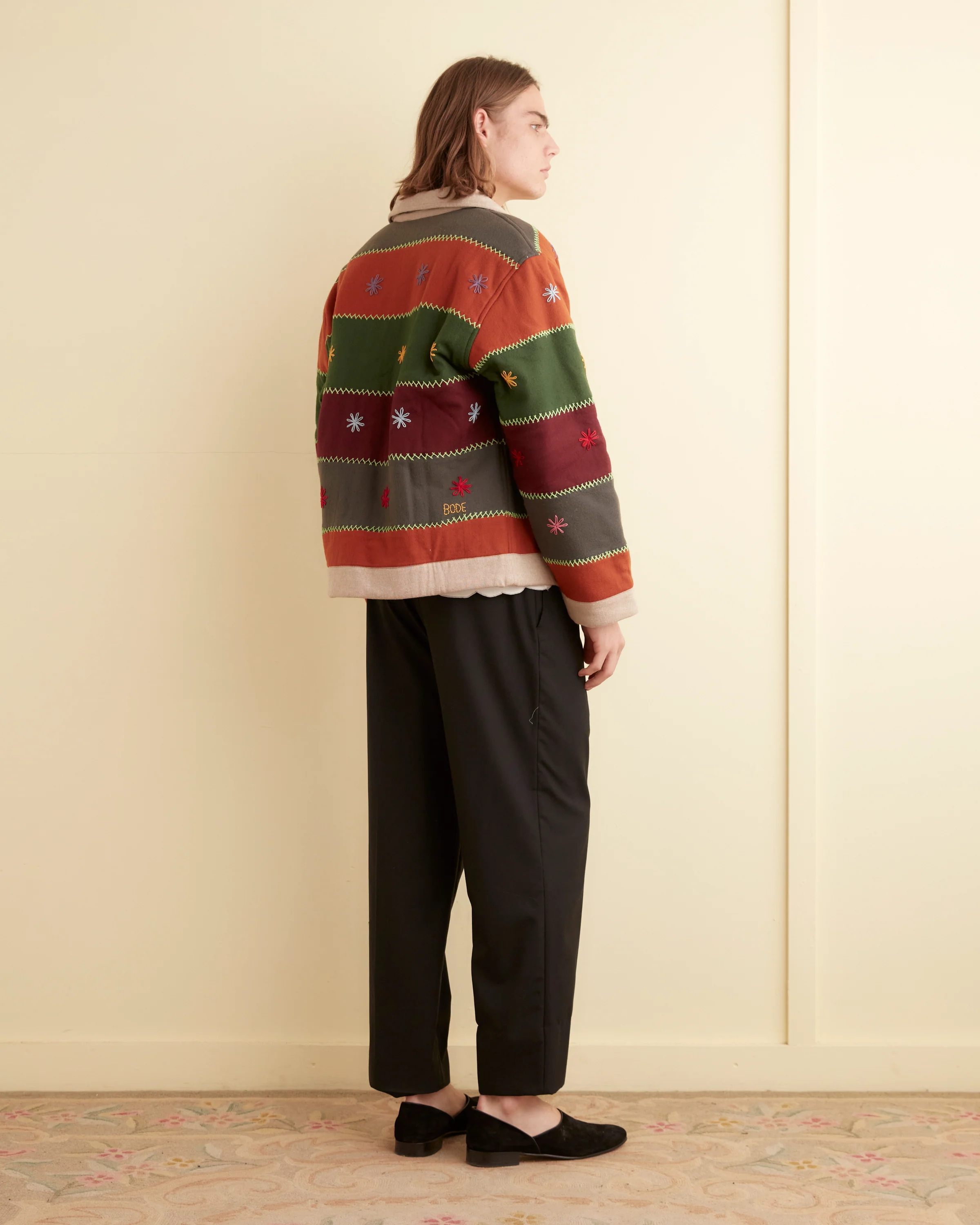 Embroidered Autumn Quilt Jacket - Image 3