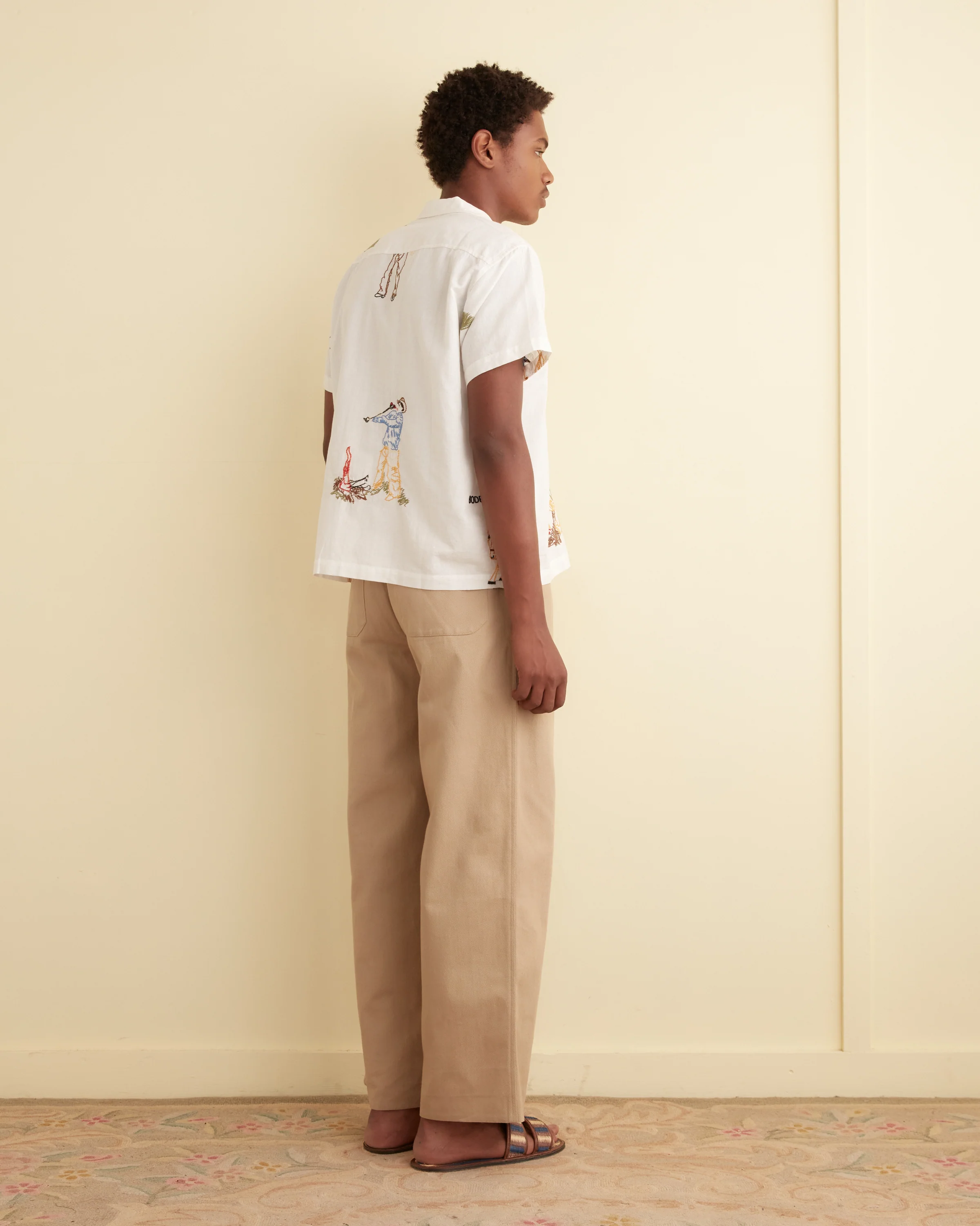 Embroidered Buckaroo Short Sleeve Shirt - Image 3