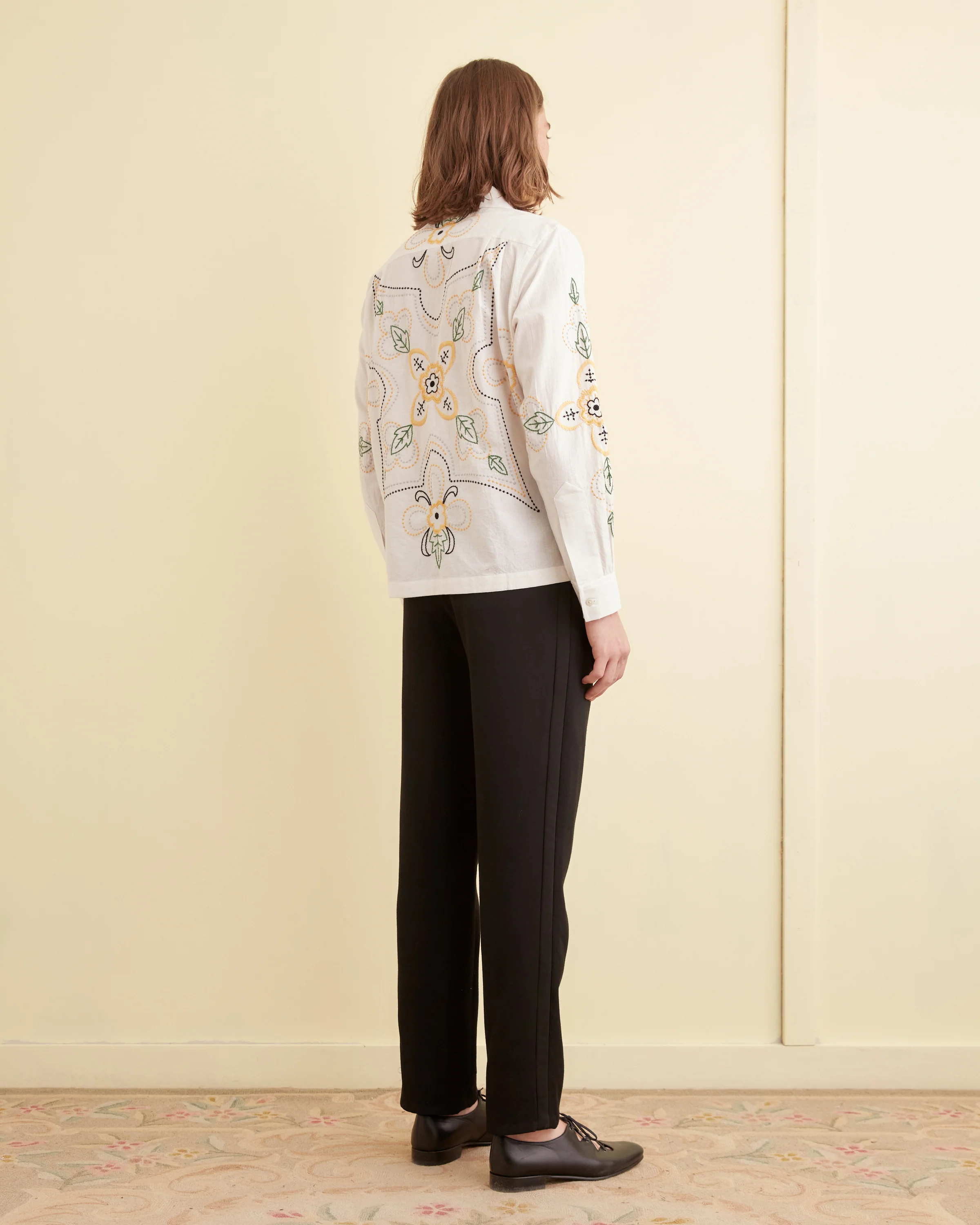 Embroidered Buttercup Long Sleeve Shirt - Image 3