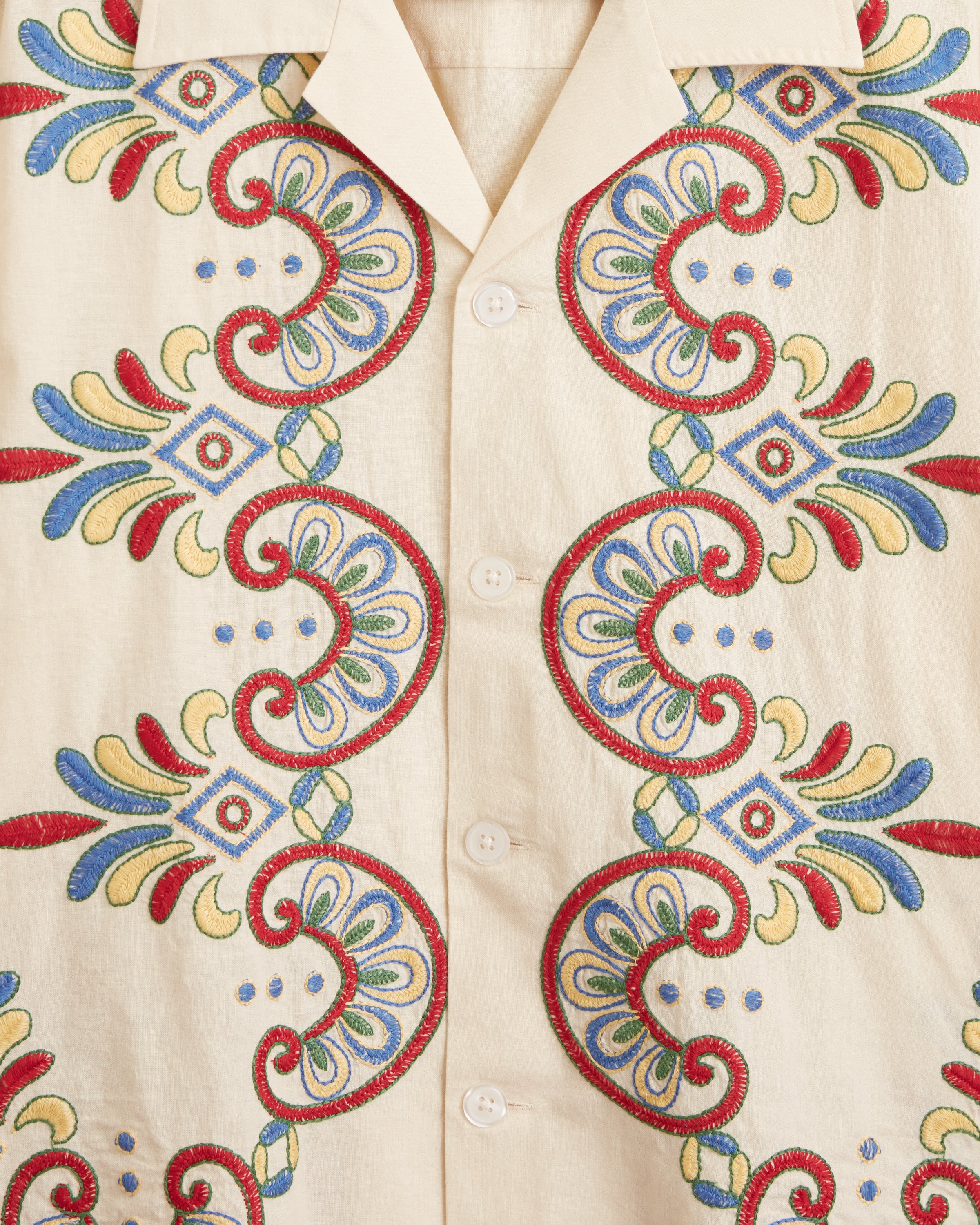 Embroidered Carnival Long Sleeve Shirt - Image 2